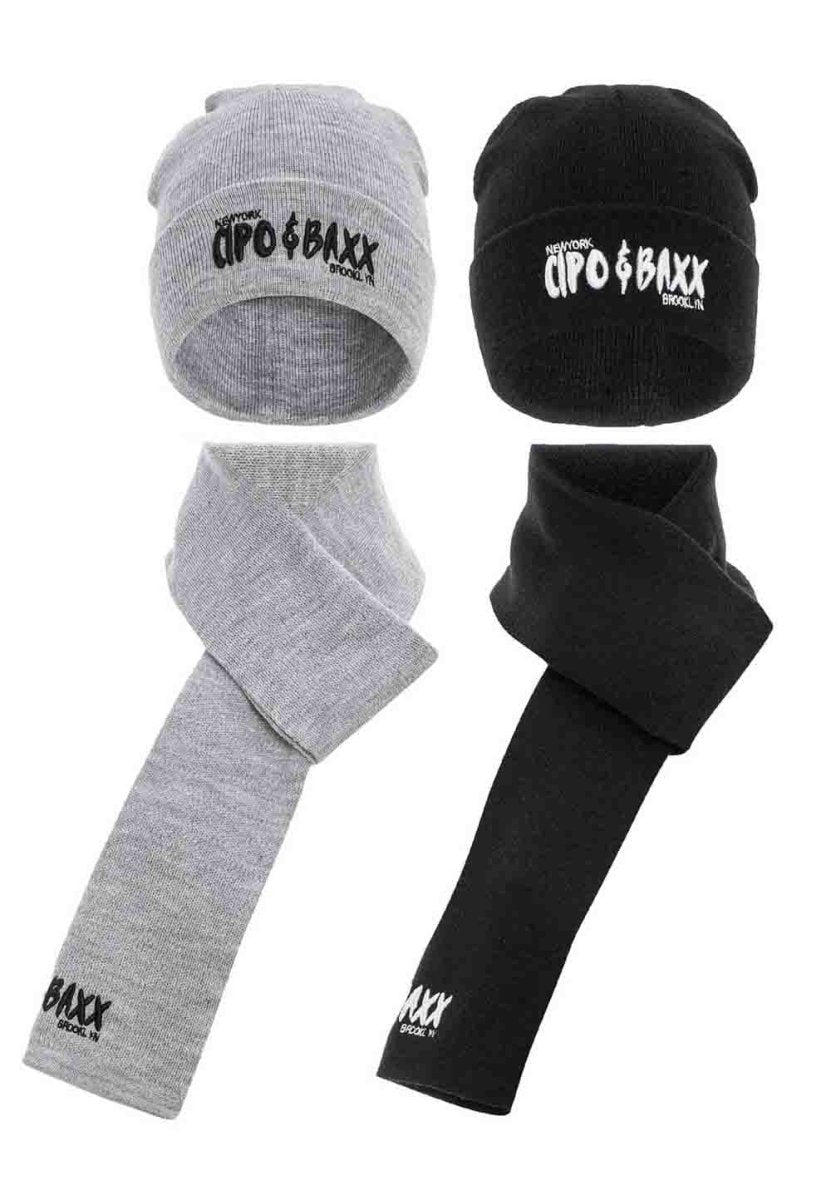 WA123 czapka i szalik 2 komplety