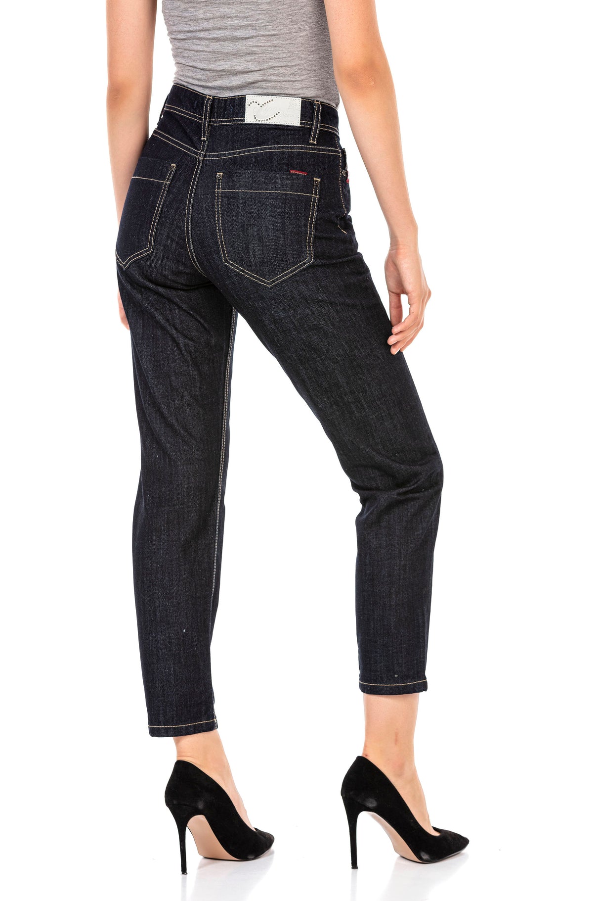 WD450 Dames 7/8 Broek met Contrastkleurige Naden