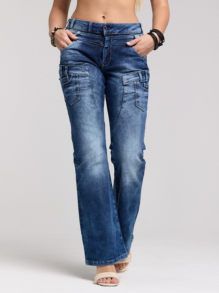 WD530 Jeans Bootcut para Mujer