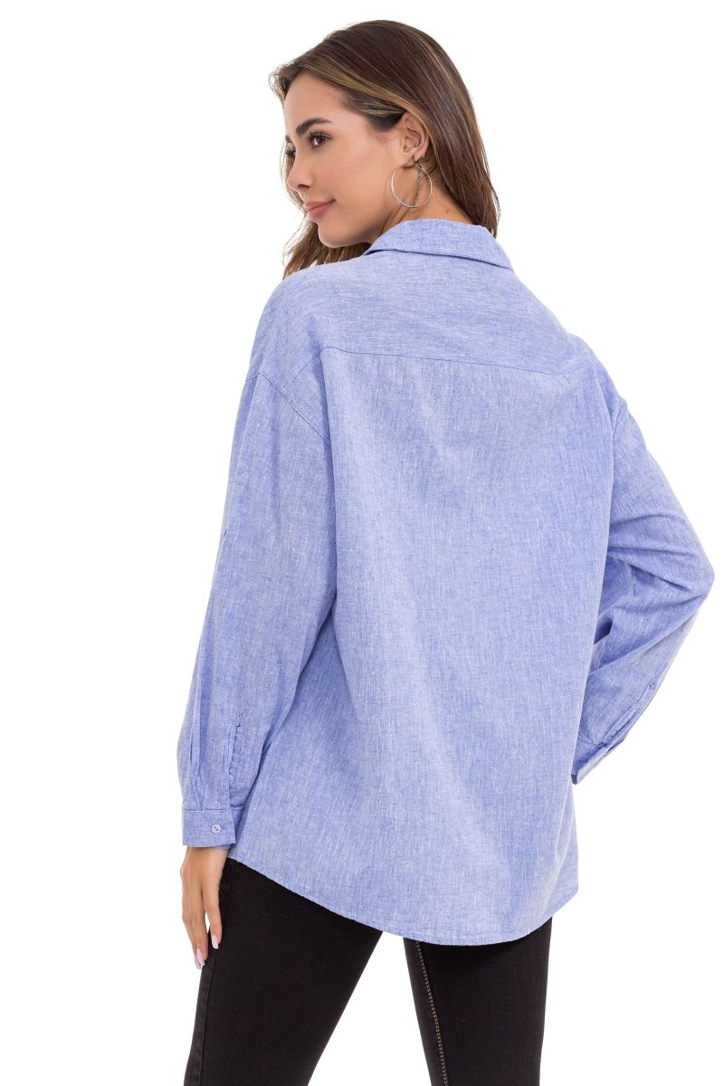 WH125 koszula damska oversize