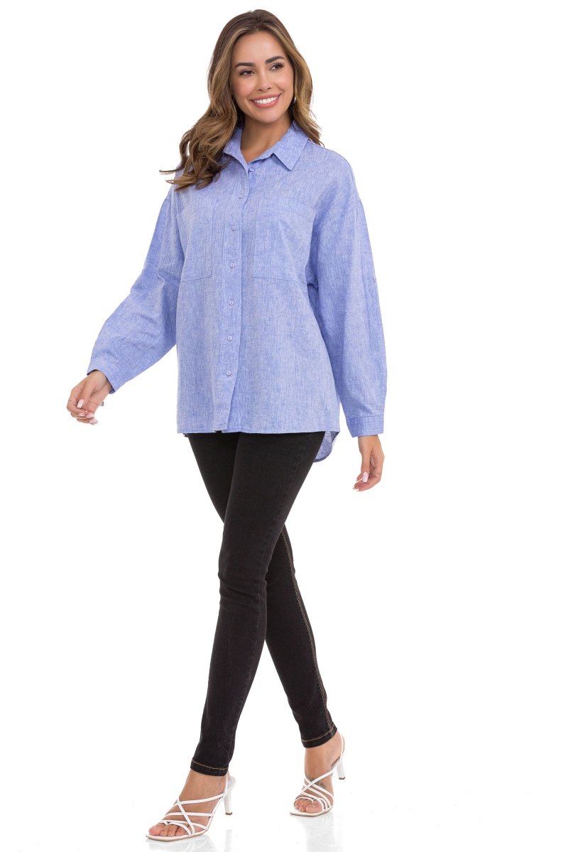 WH125 koszula damska oversize