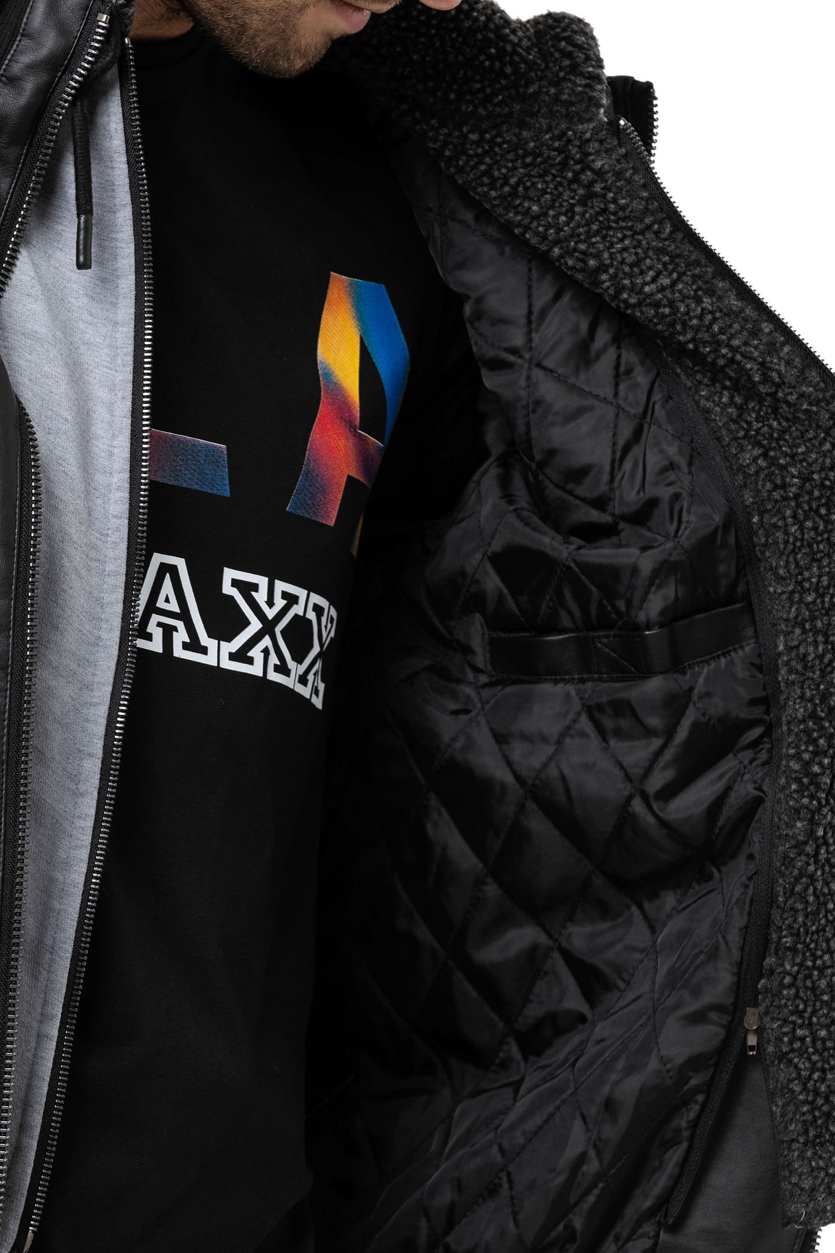 CM214 męska kurtka z kapturem