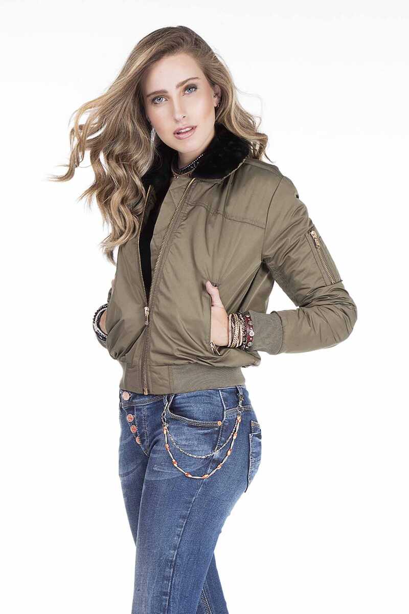 WJ141 damska kurtka bomberka