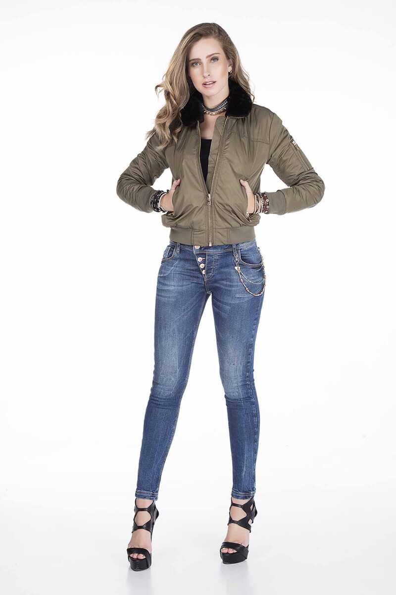 WJ141 damska kurtka bomberka