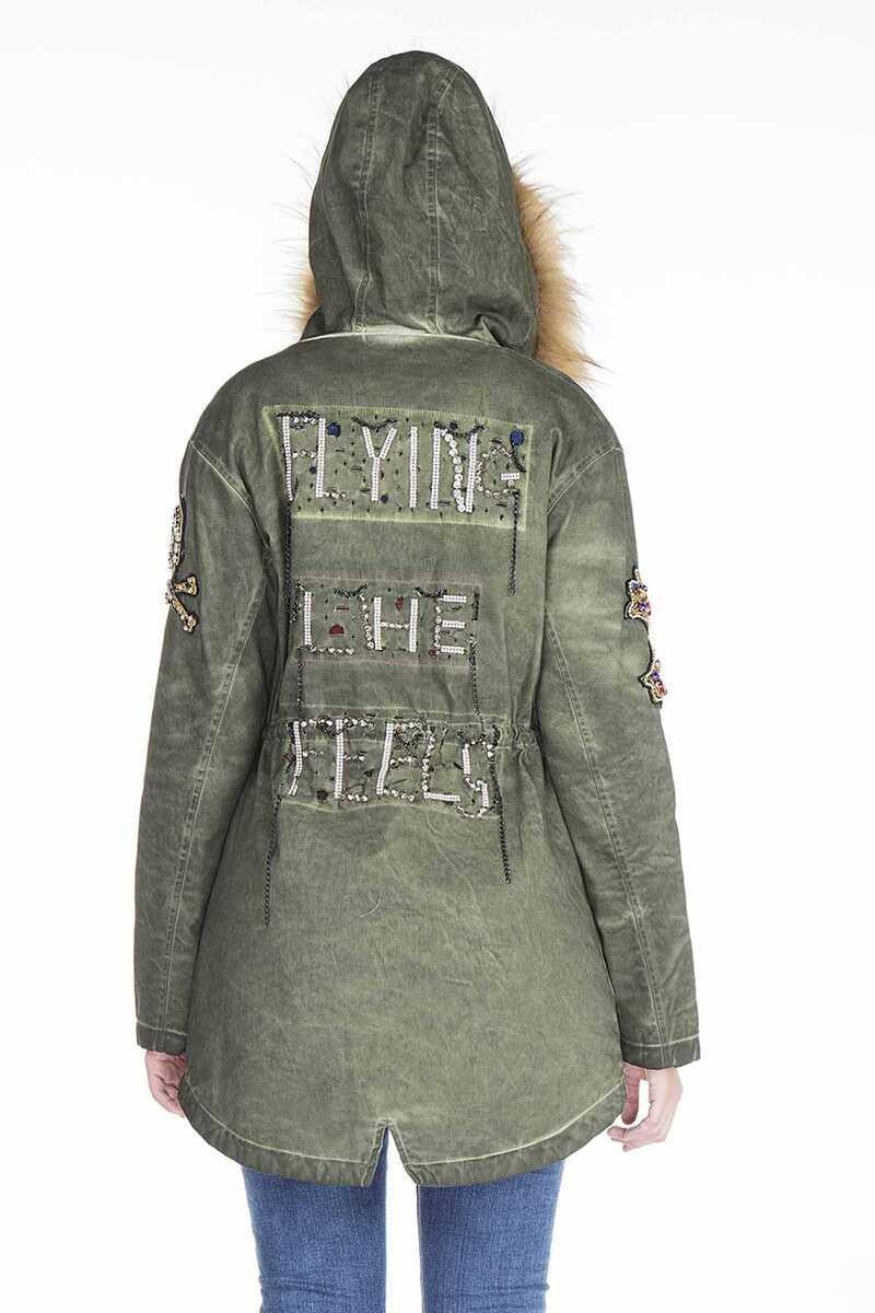 WJ144 kurtka damska z kapturem