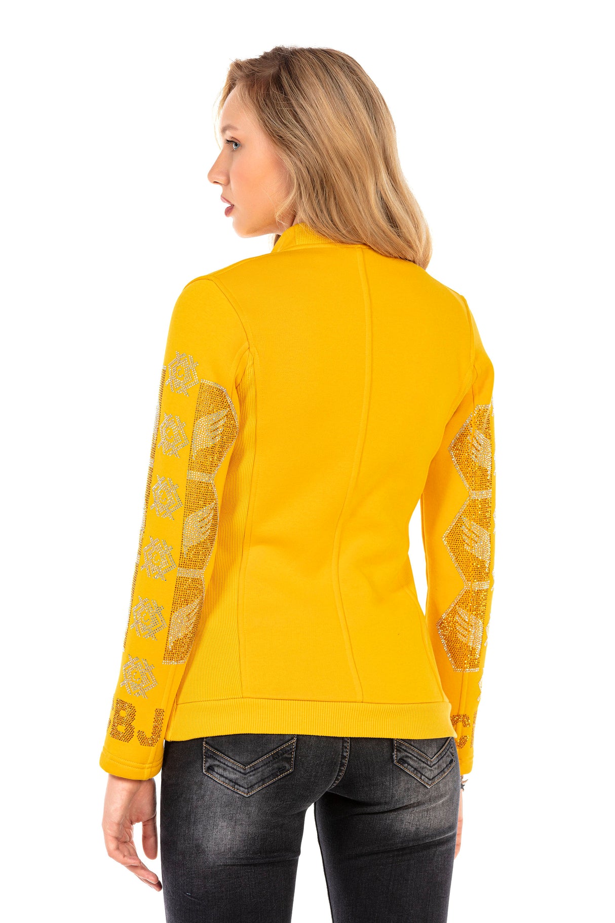 WJ197 marynarka damska z kamieniami