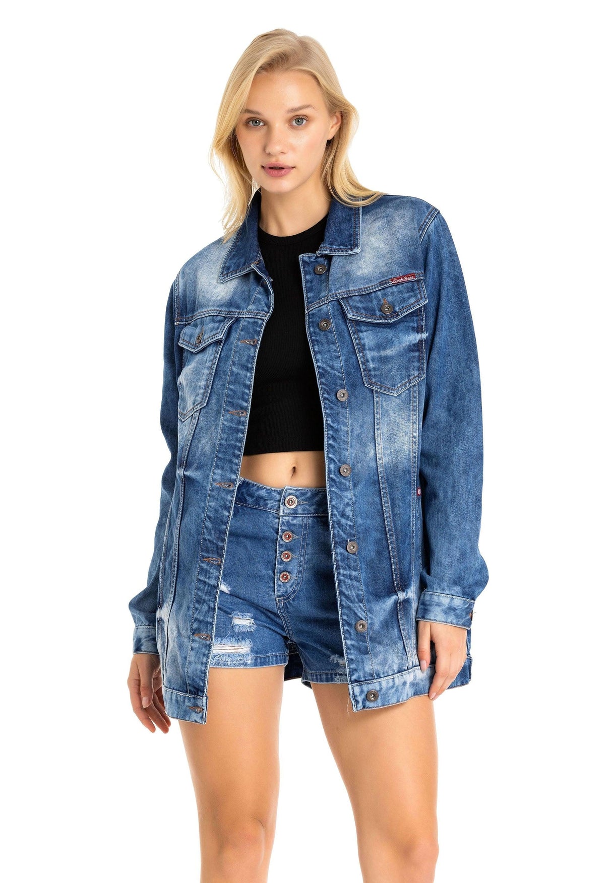 WJ211 kurtka damska jeansowa