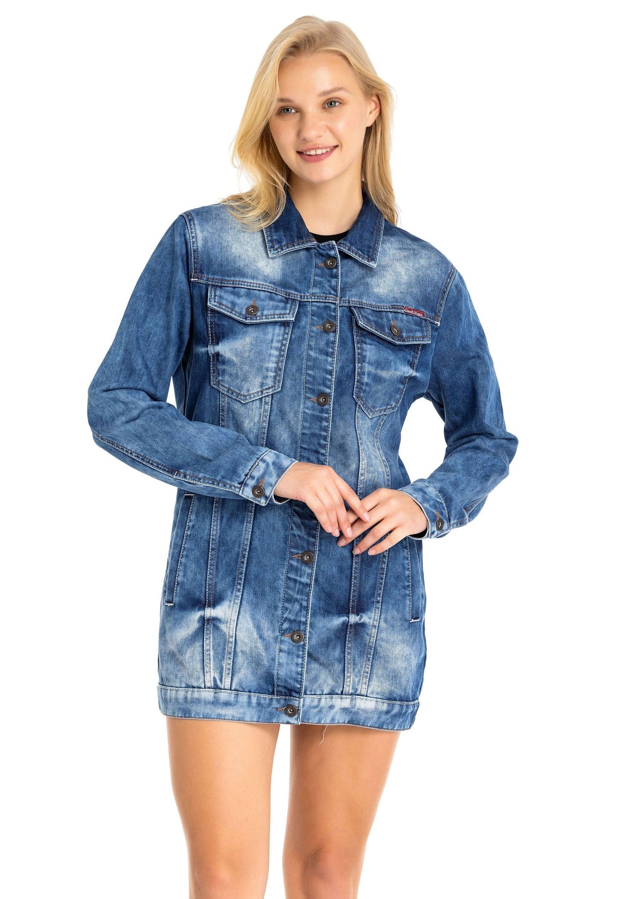 WJ211 kurtka damska jeansowa