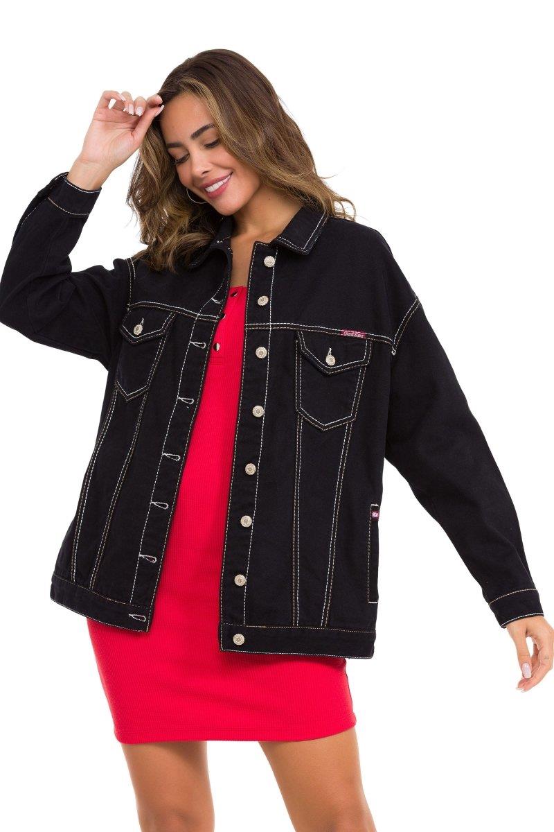 WJ211 kurtka damska jeansowa