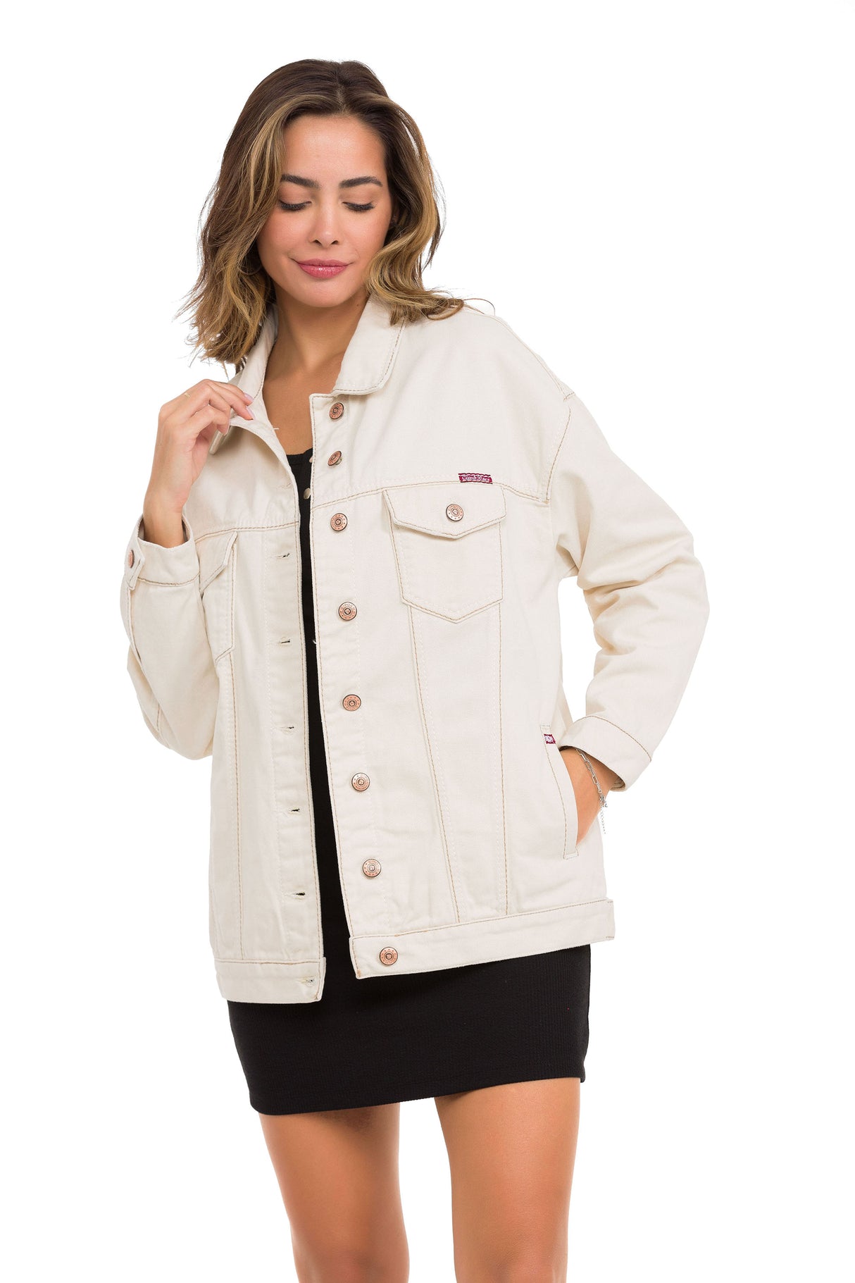 WJ211 kurtka damska jeansowa