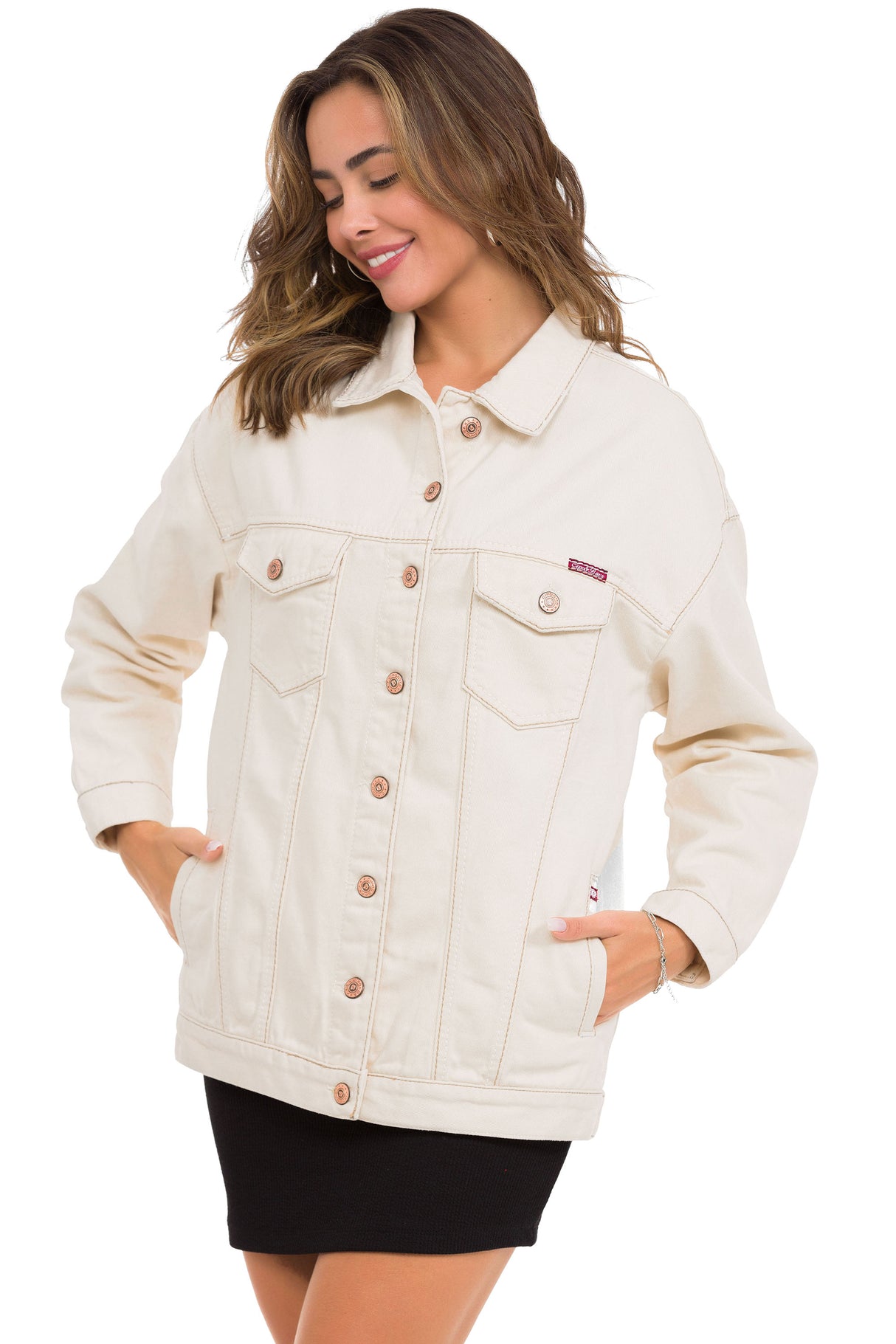 WJ211 kurtka damska jeansowa