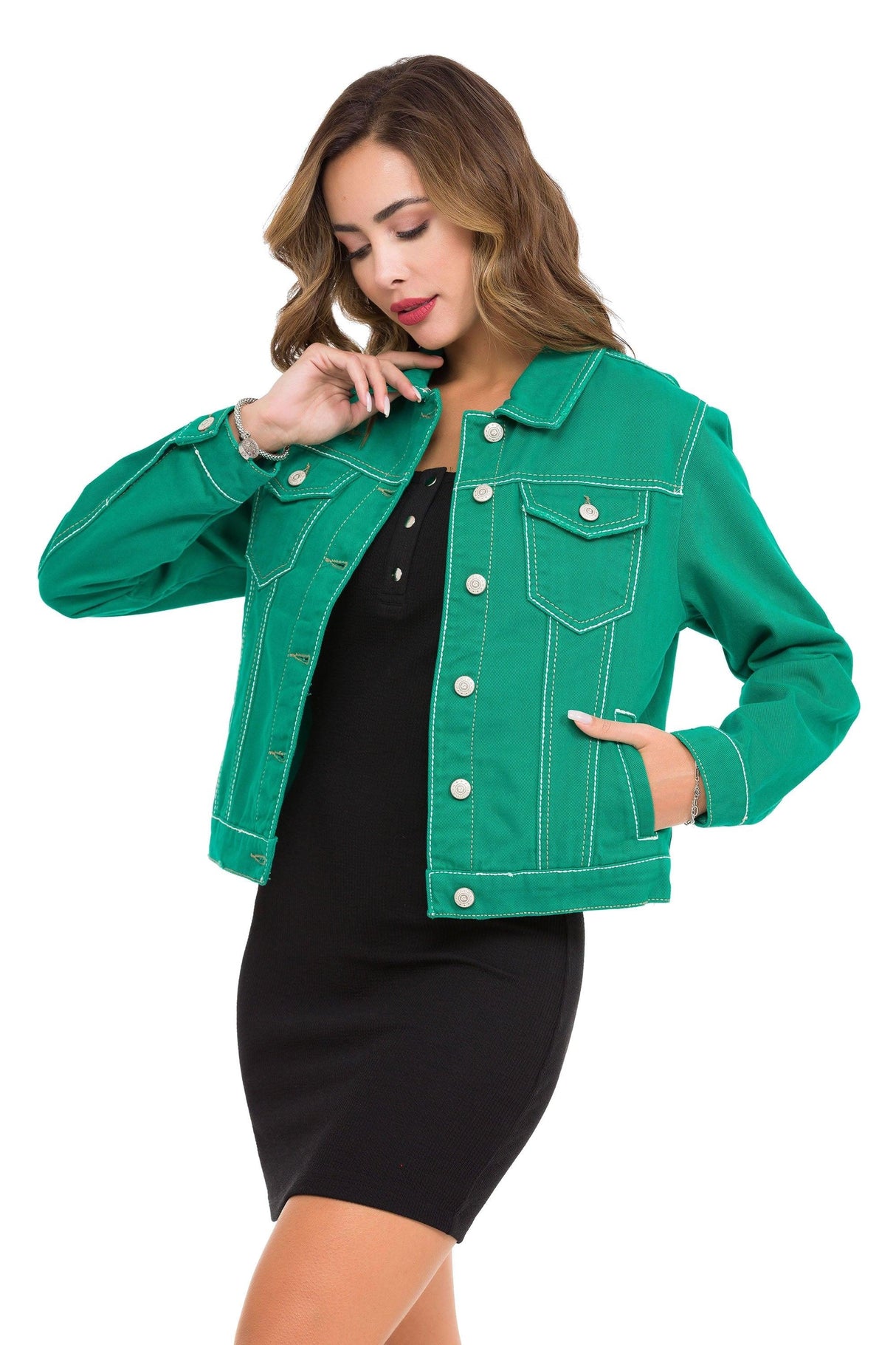 WJ212 kurtka damska jeansowa