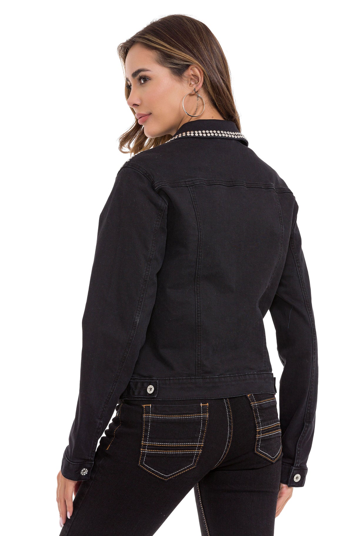 WJ213 kurtka damska z nitami