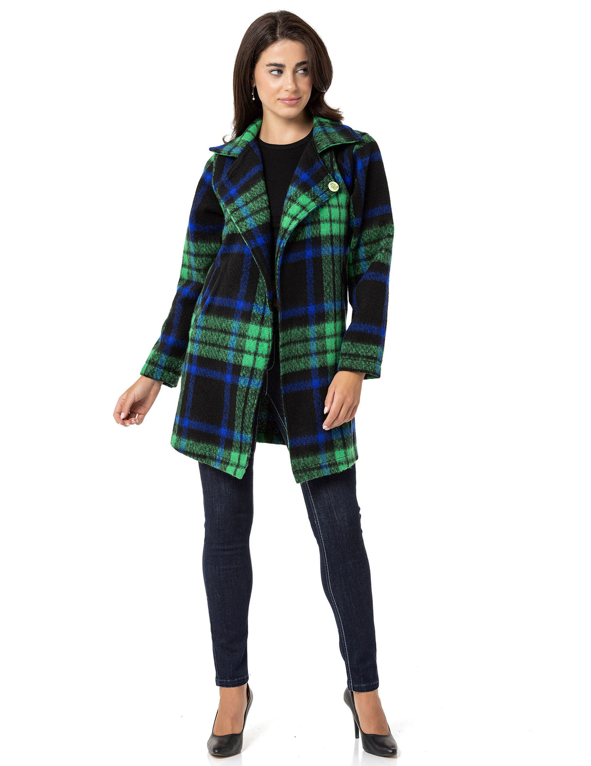 WJ220 płaszcz/narzutka damska