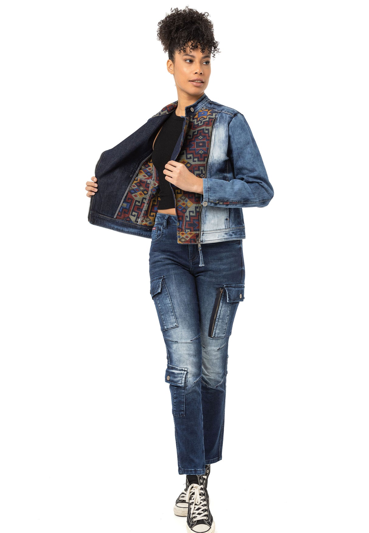 WJ228 kurtka katana damska w stylu etno