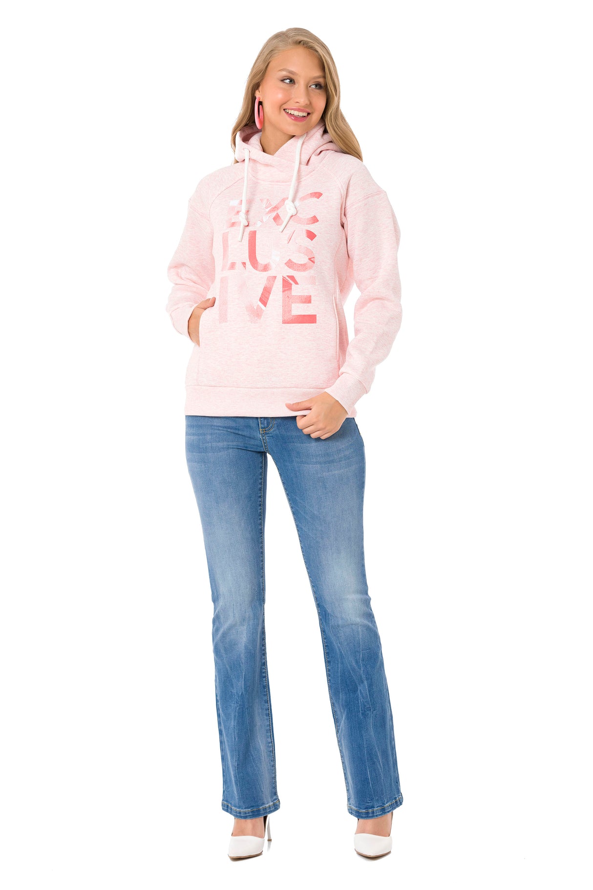 WL330 bluza damska z kapturem