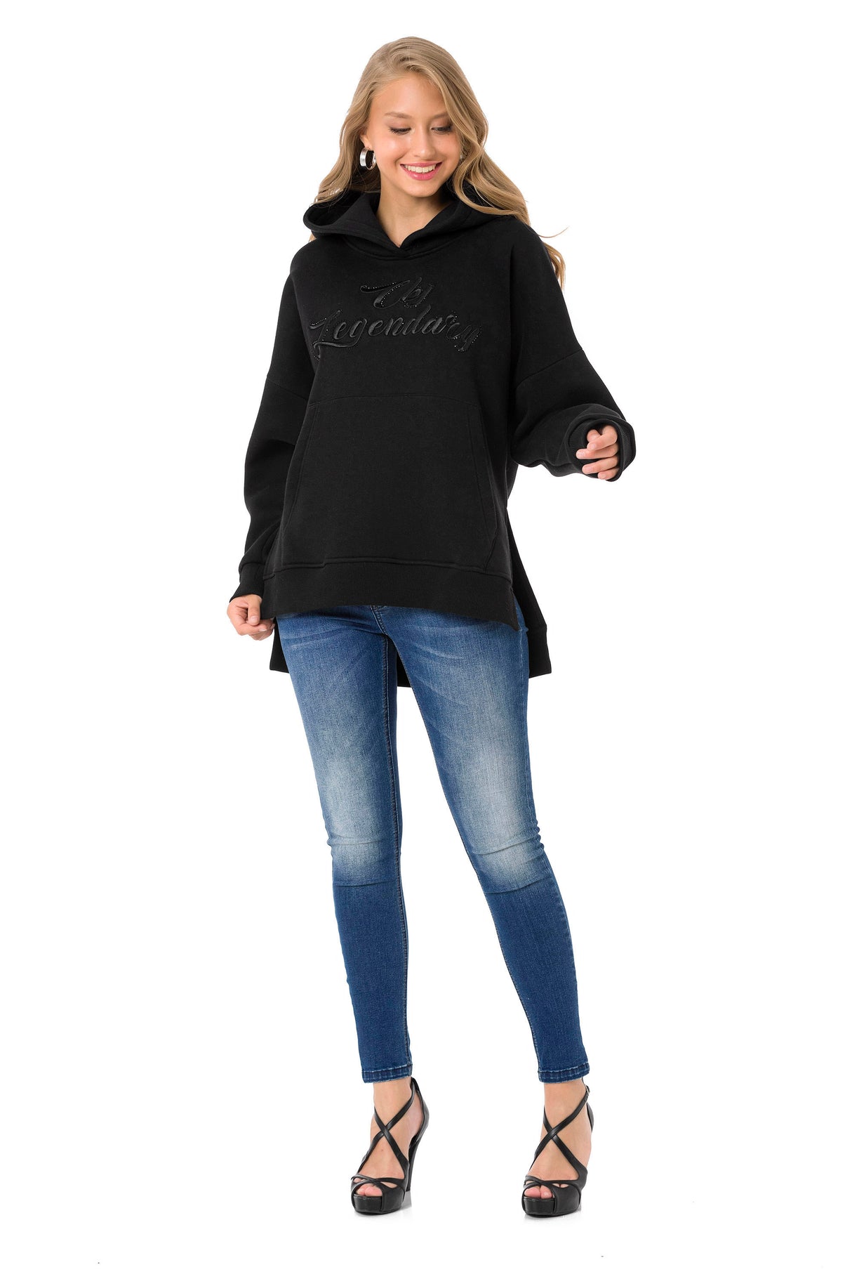 WL331 bluza damska z kapturem