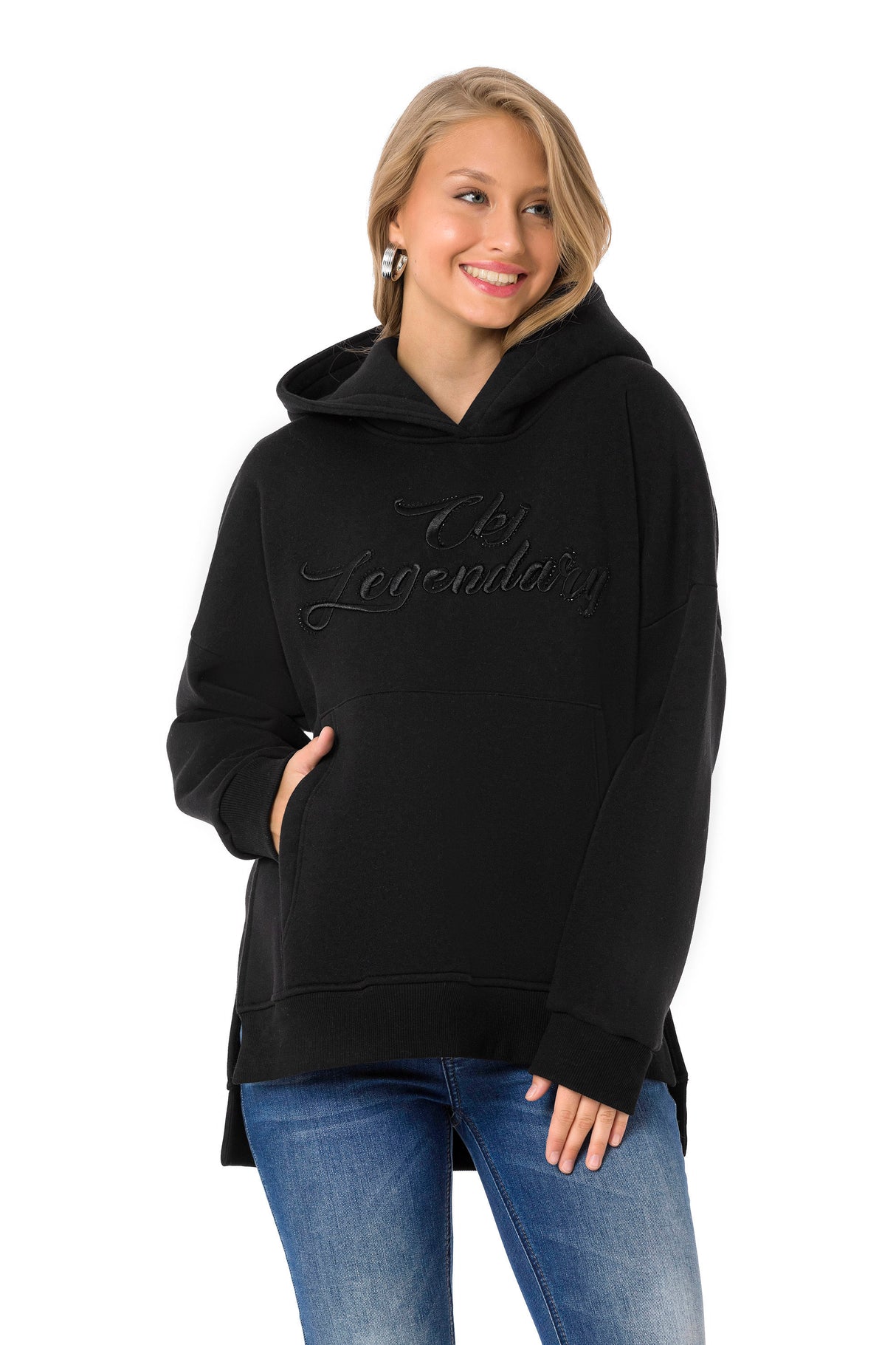 WL331 bluza damska z kapturem