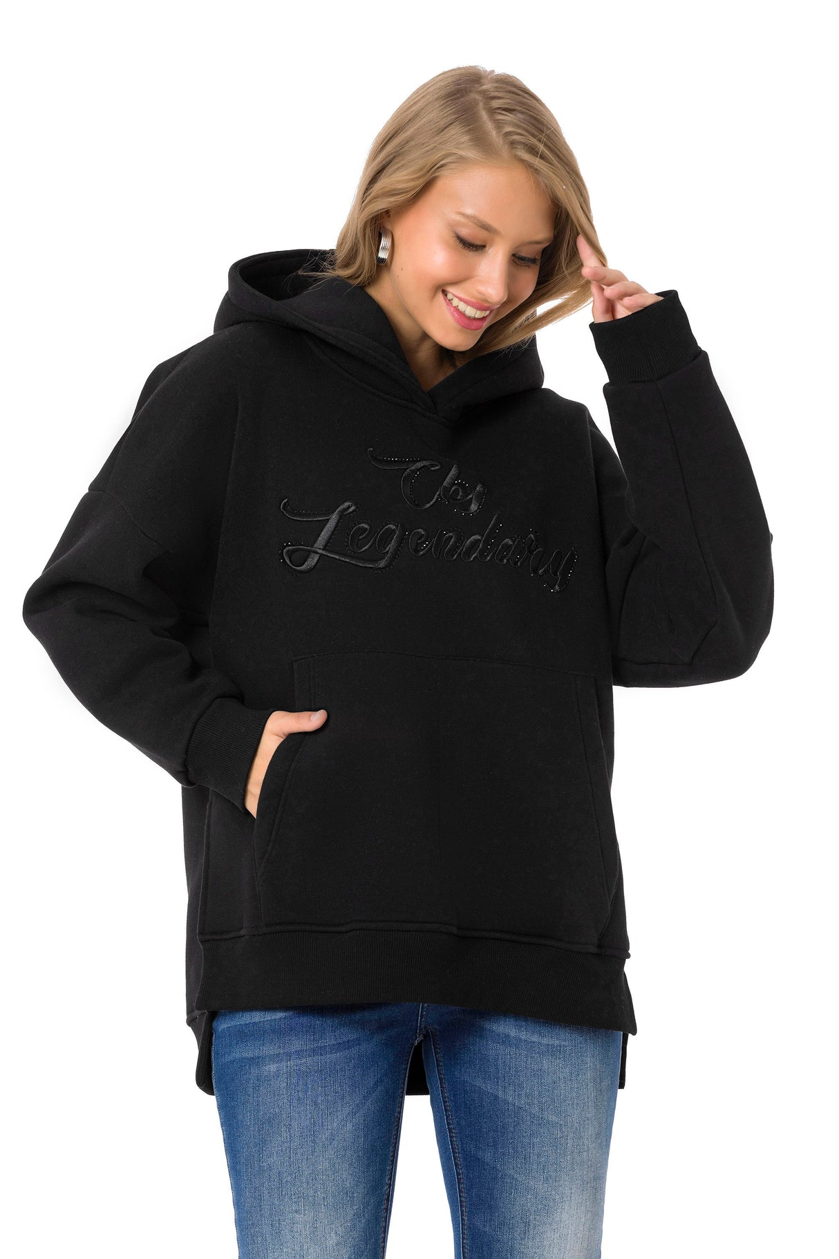 WL331 bluza damska z kapturem