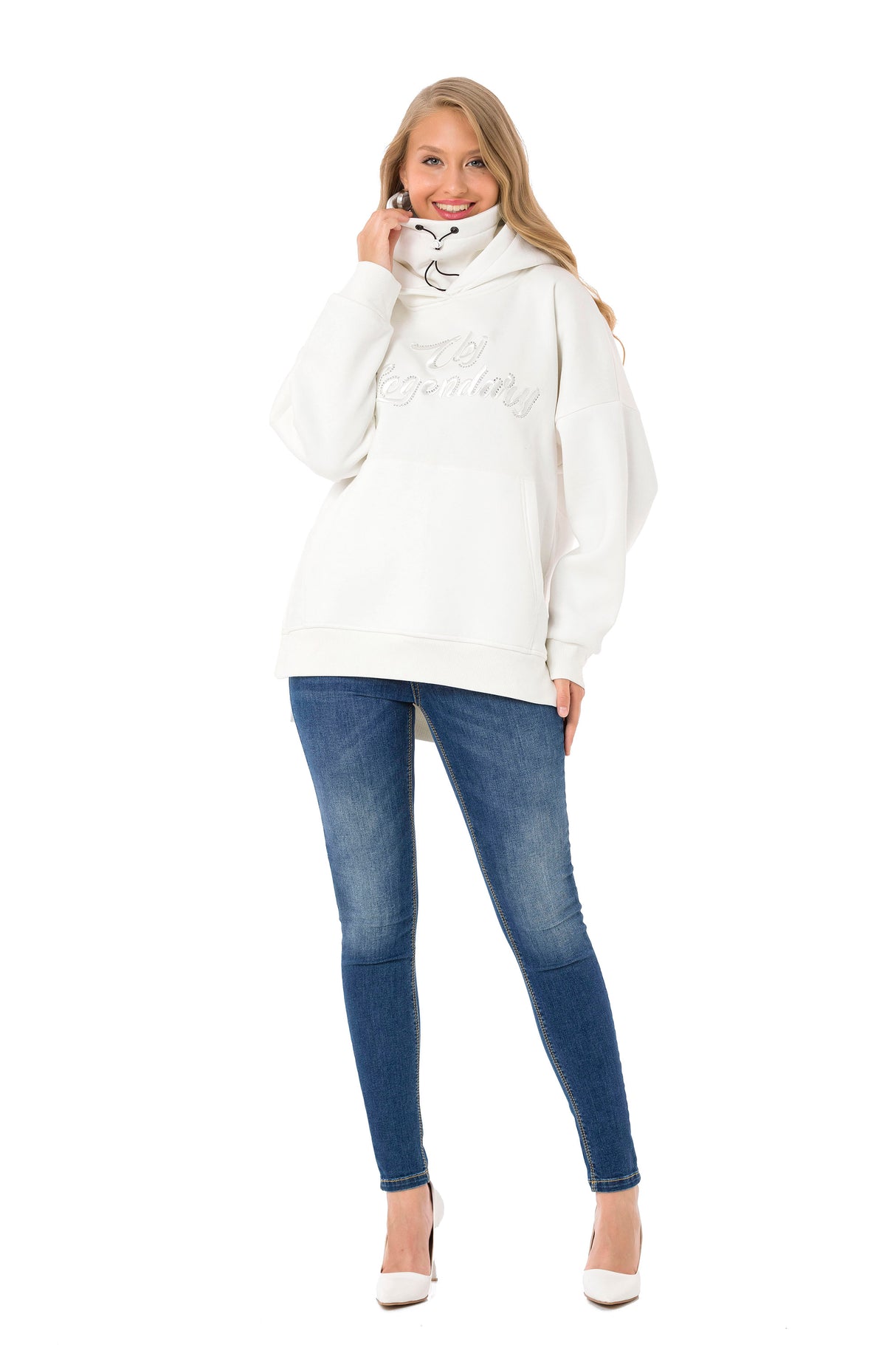 WL331 bluza damska z kapturem