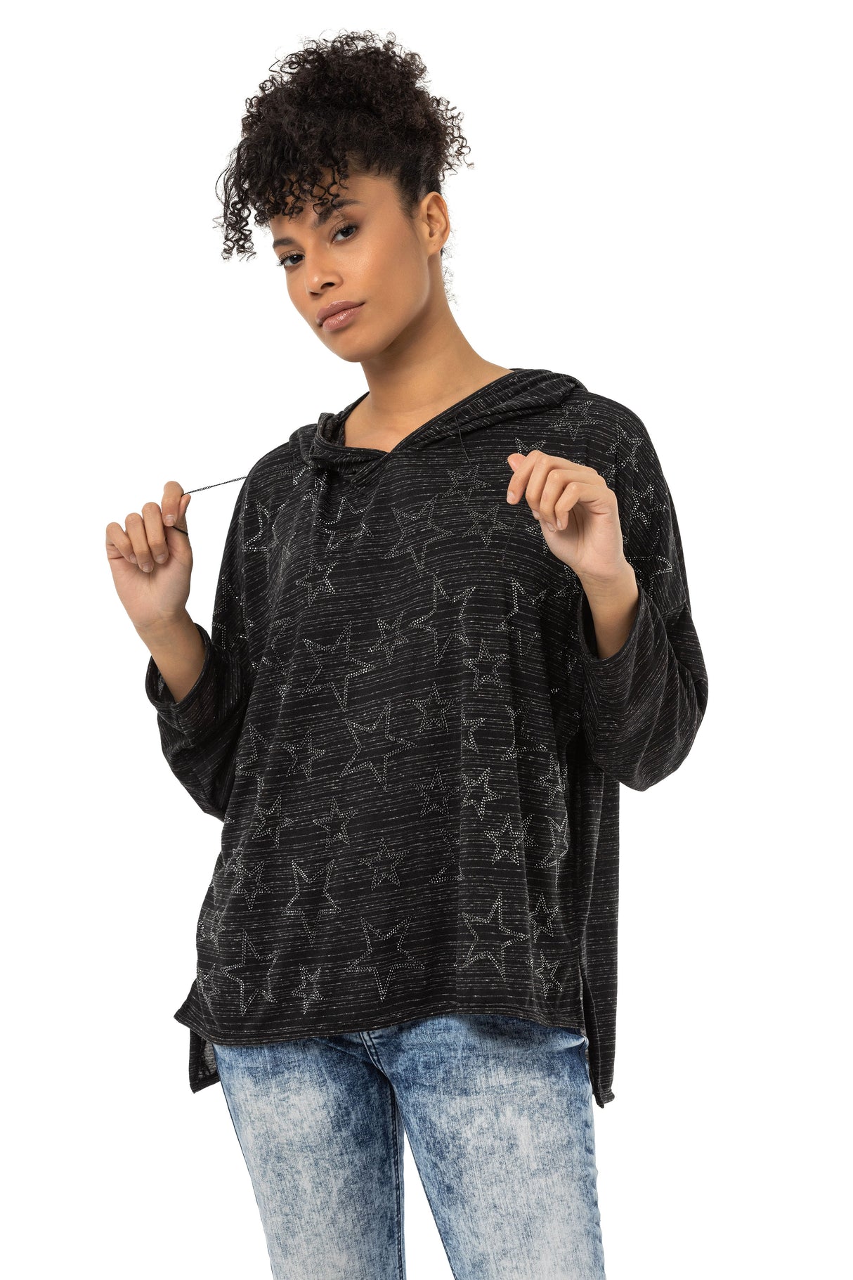 WL357 bluza damska z kapturem