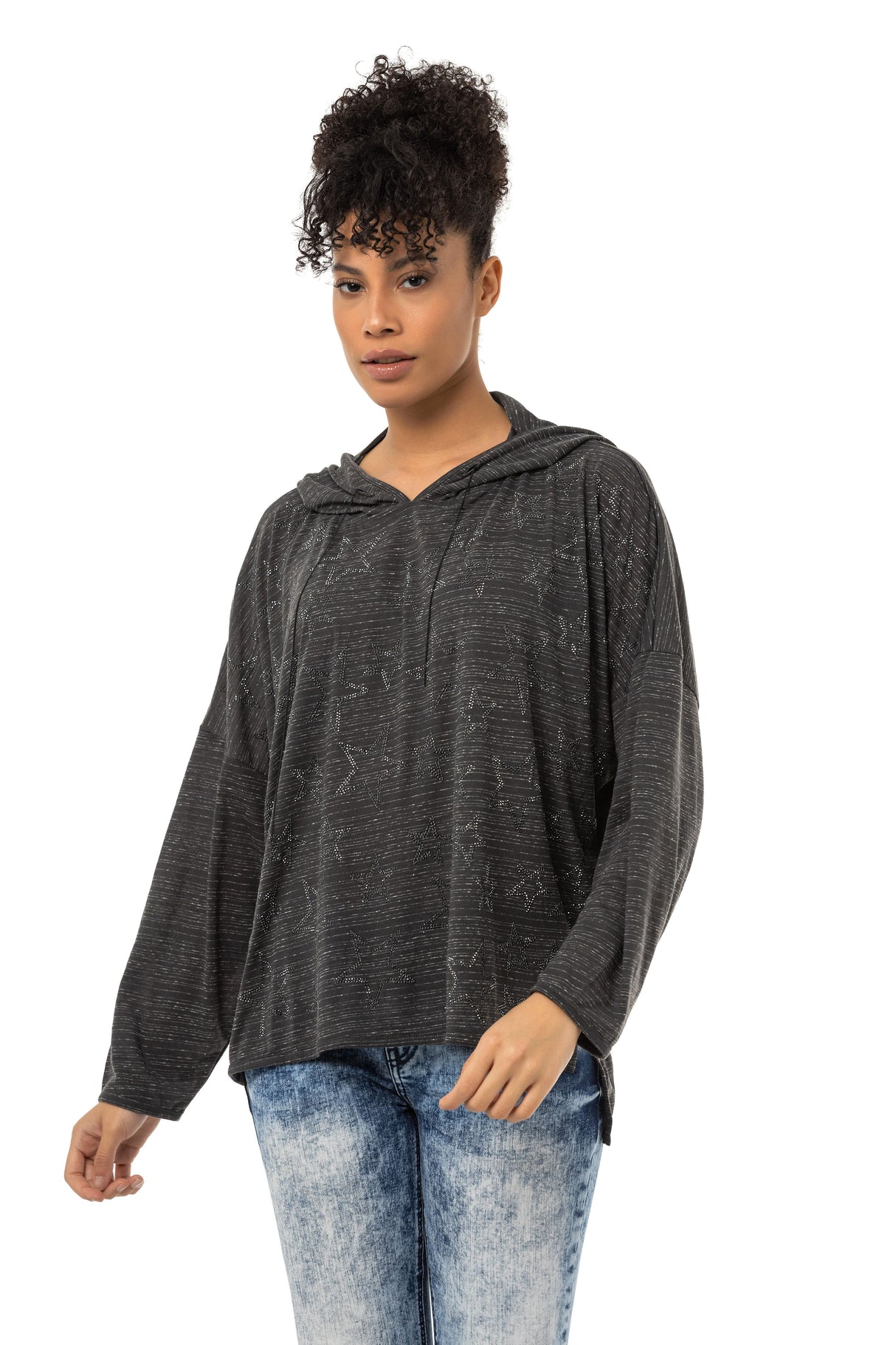 WL357 bluza damska z kapturem