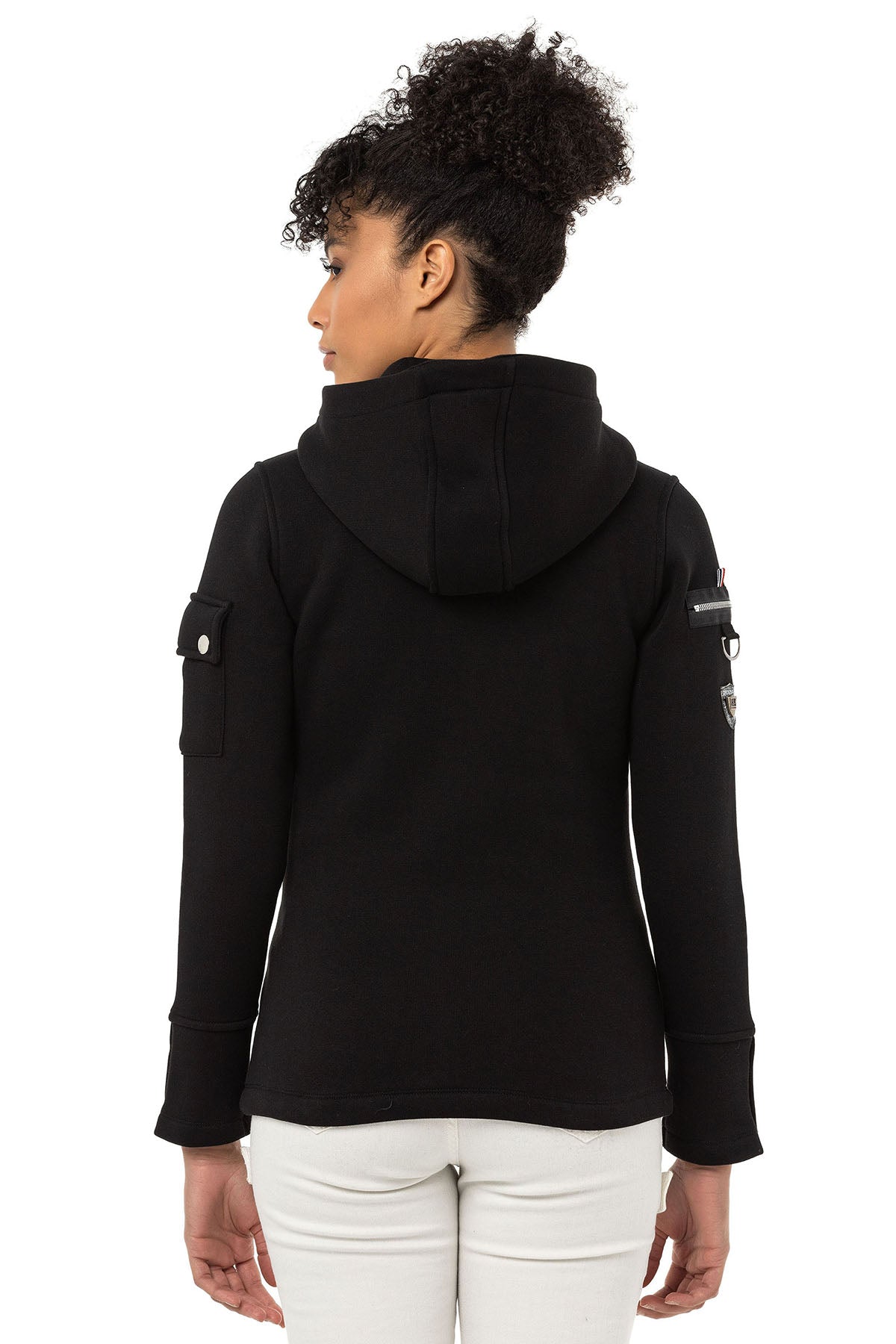 WL358 bluza damska z kapturem rozpinana