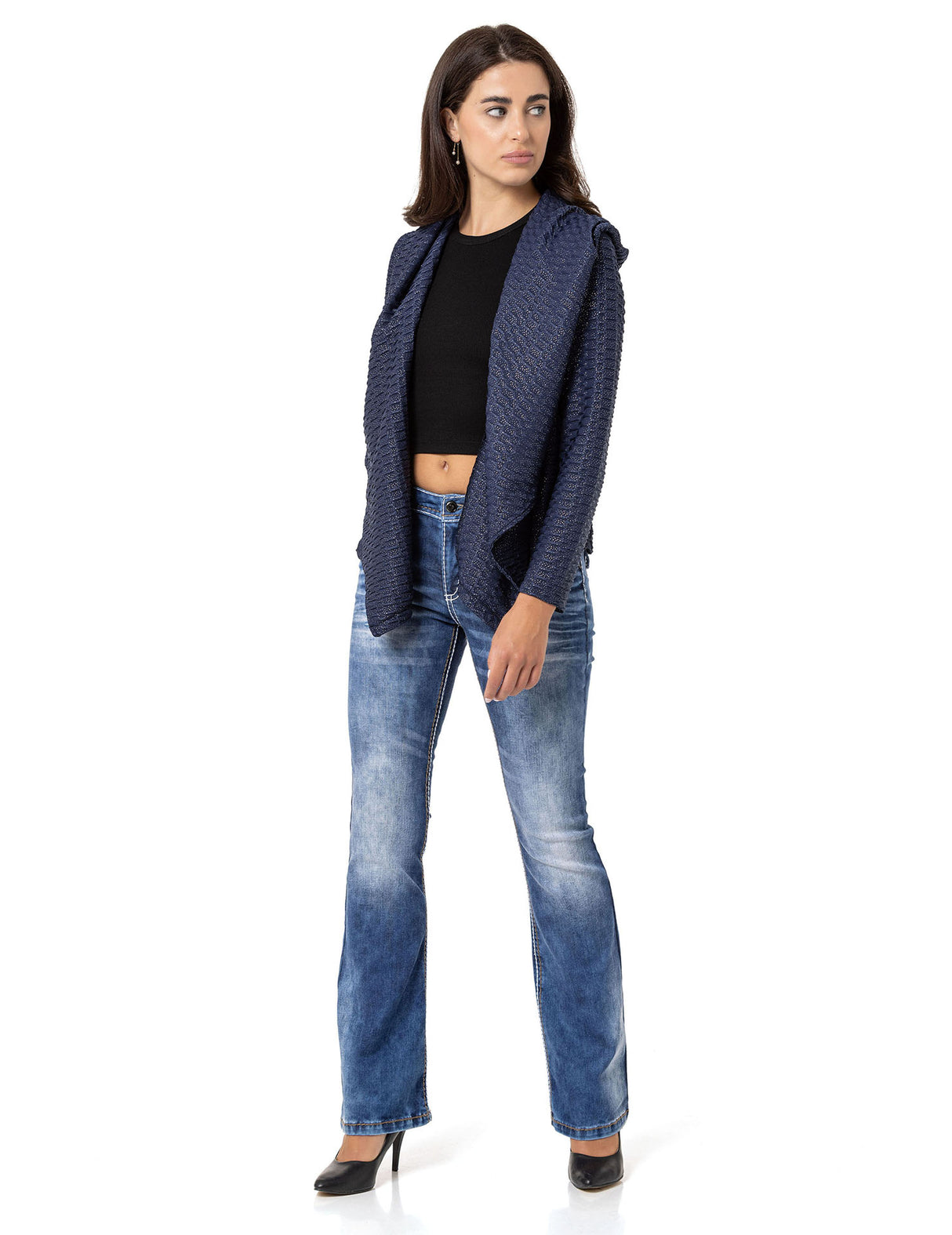 WL360 bluza damska z kapturem