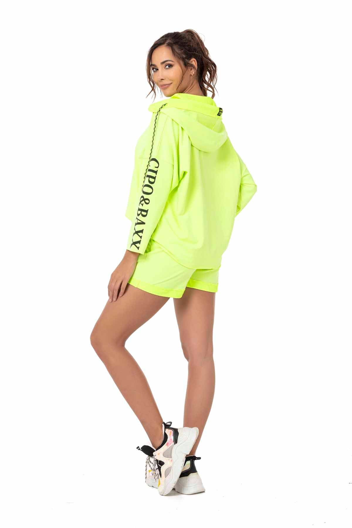 WLK176 dres damski z szortami