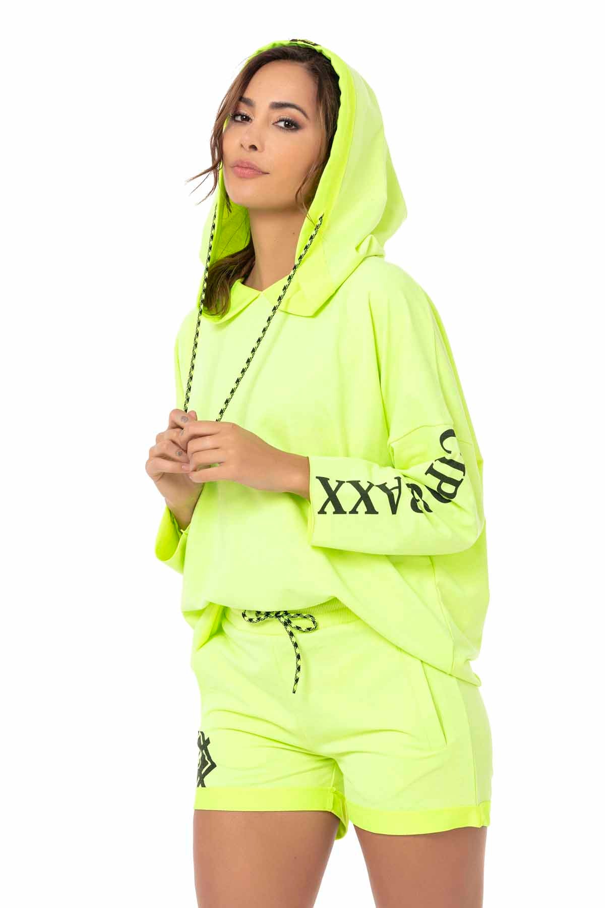 WLK176 dres damski z szortami