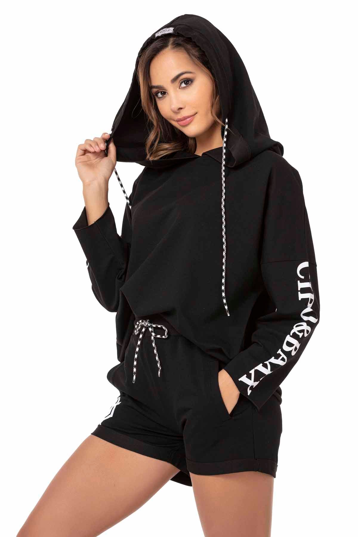 WLK176 dres damski z szortami