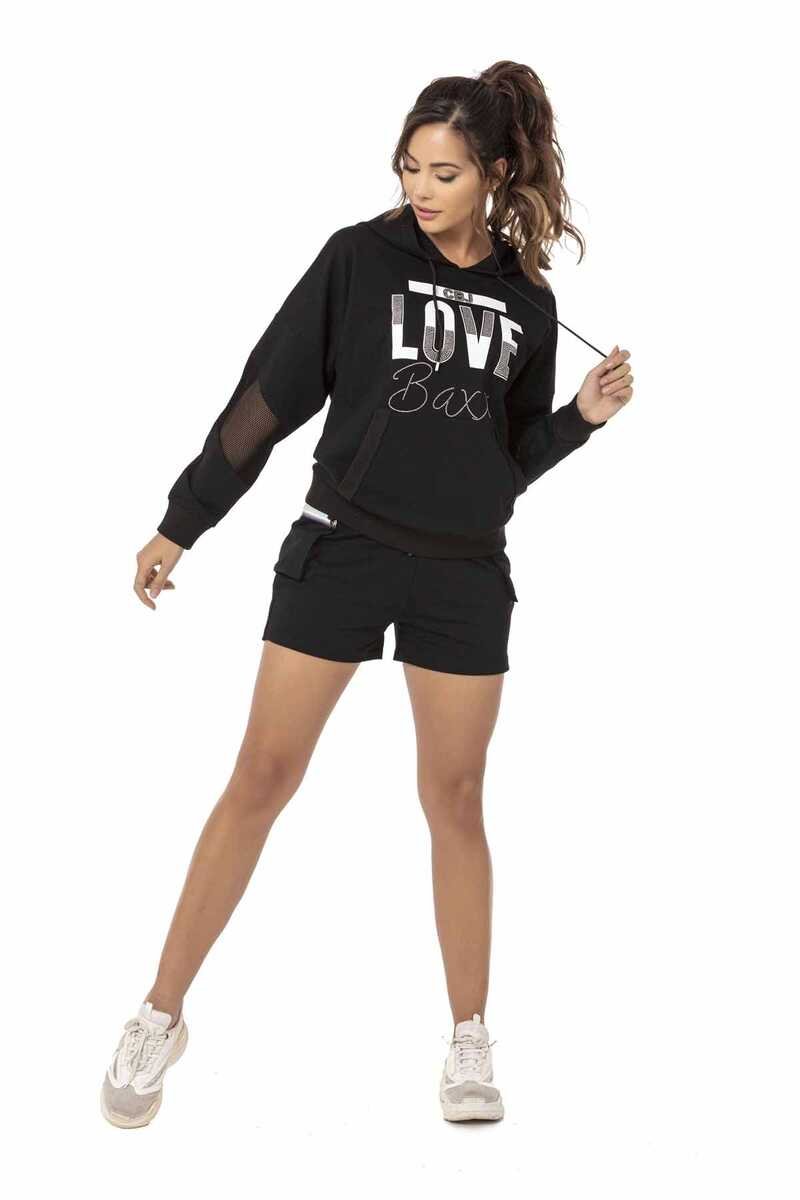 WLK177 dres damski z szortami