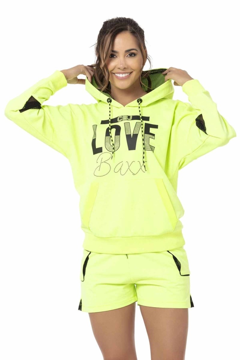 WLK177 dres damski z szortami