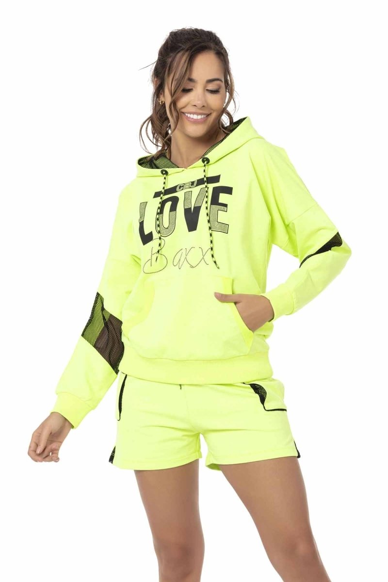 WLK177 dres damski z szortami