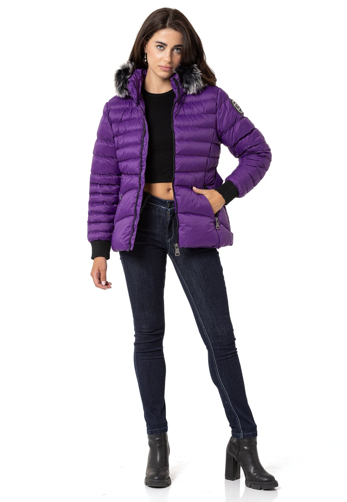 WM132 kurtka damska z kapturem