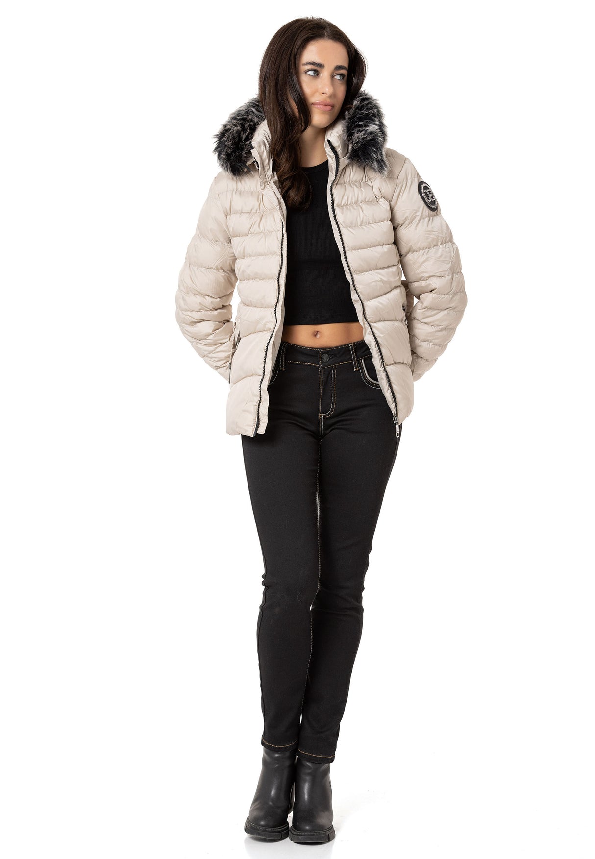 WM132 kurtka damska z kapturem