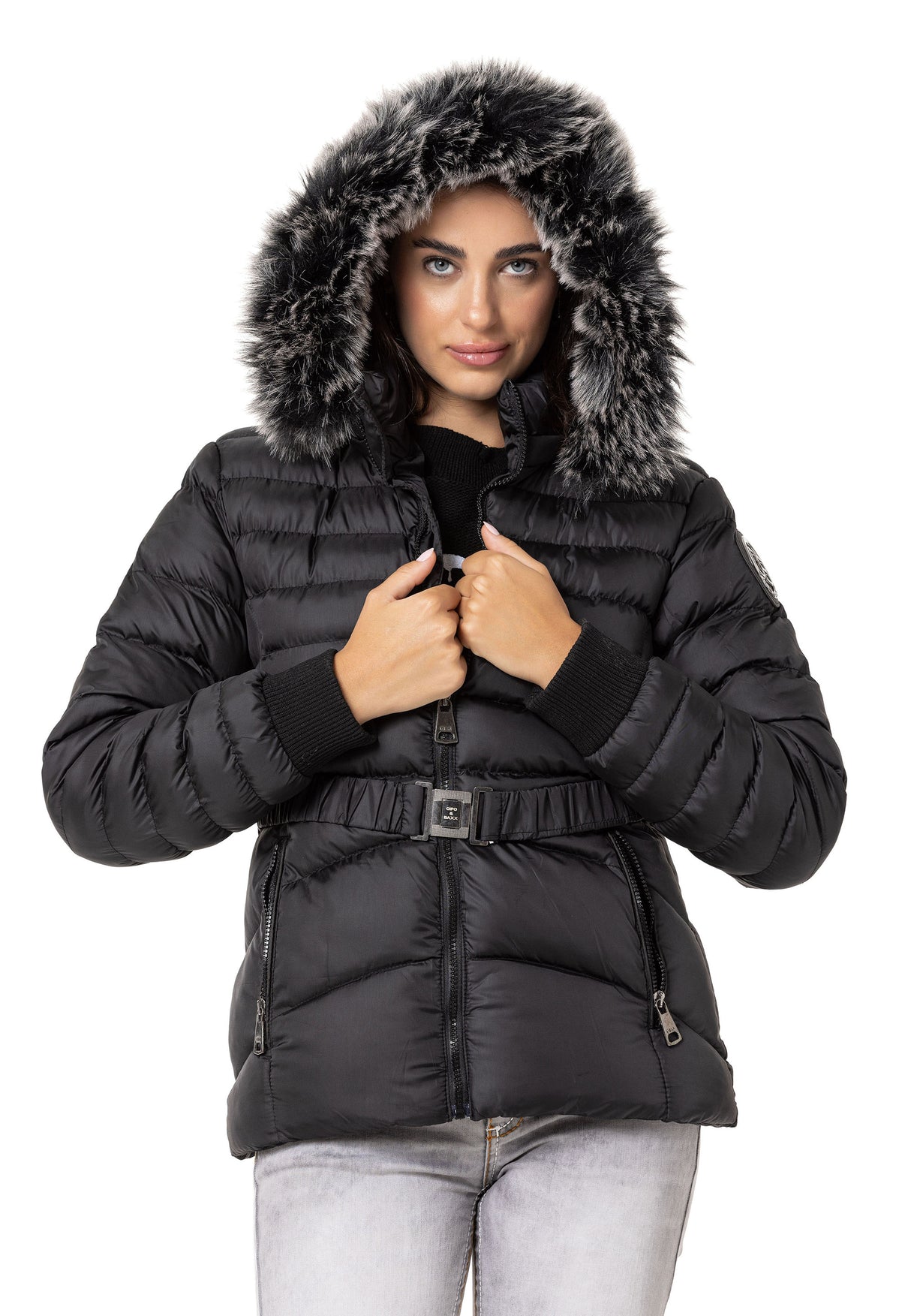 WM132 kurtka damska z kapturem