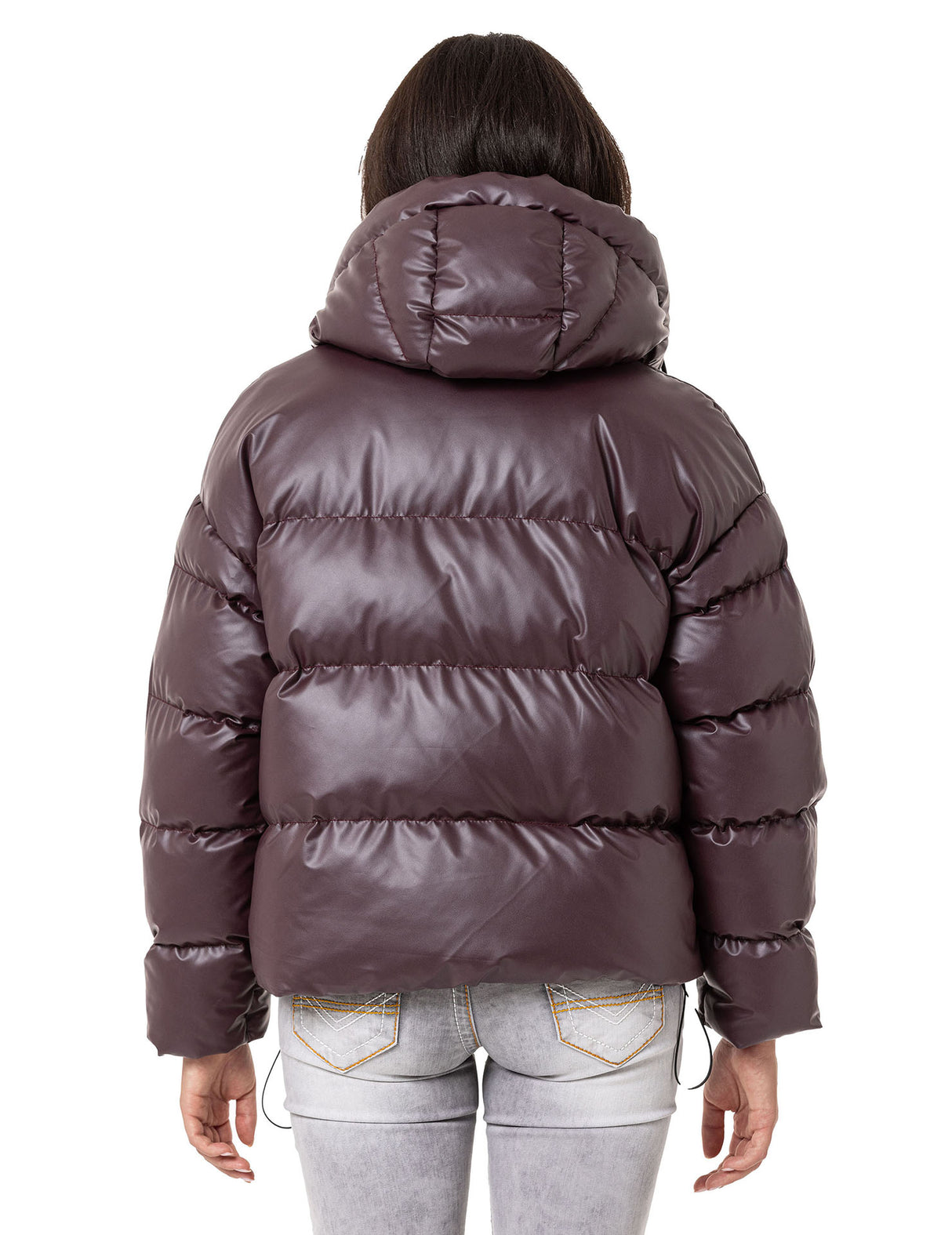 WM139 kurtka damska zimowa w eleganckim stylu