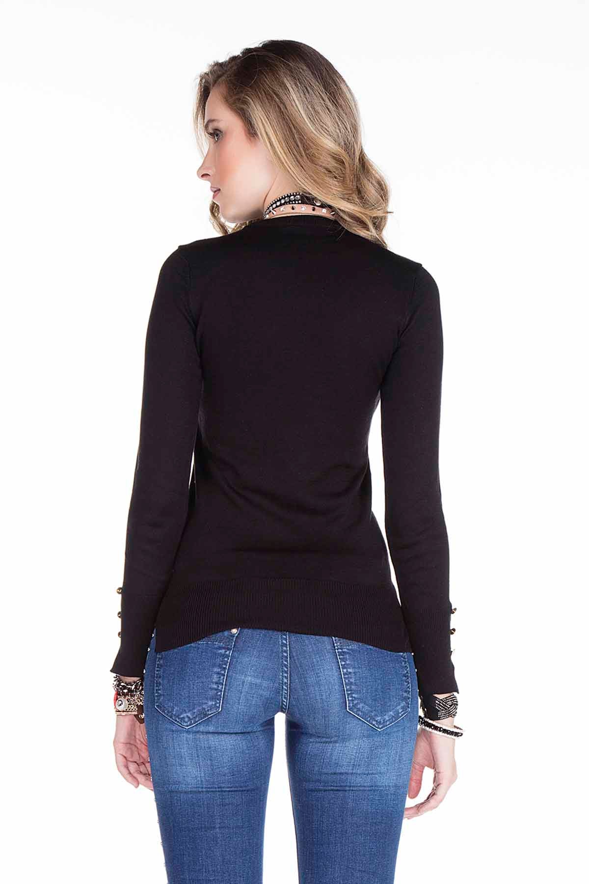 WP101 damski sweter klasyczny