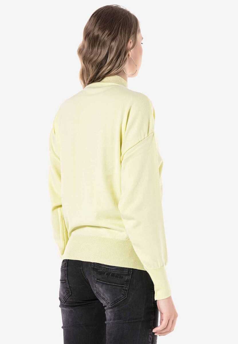 WP230 sweter damski z półgolfem