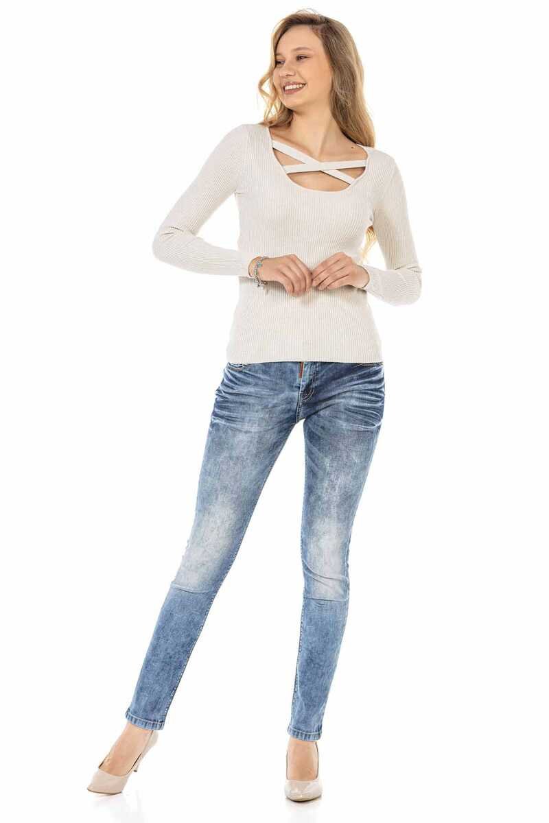 WP232 sweter damski w modnym stylu