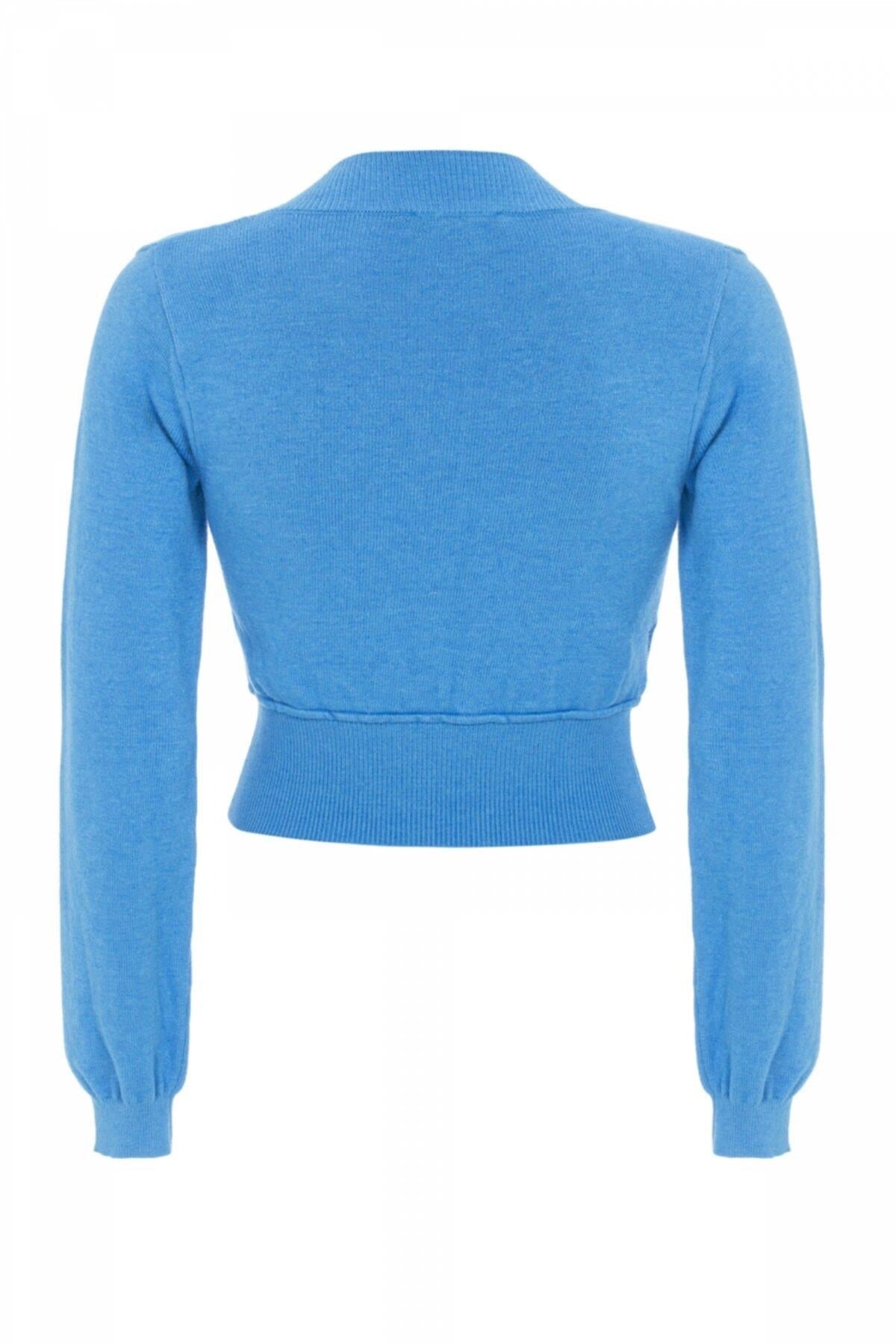 WP233 sweter damski krótki