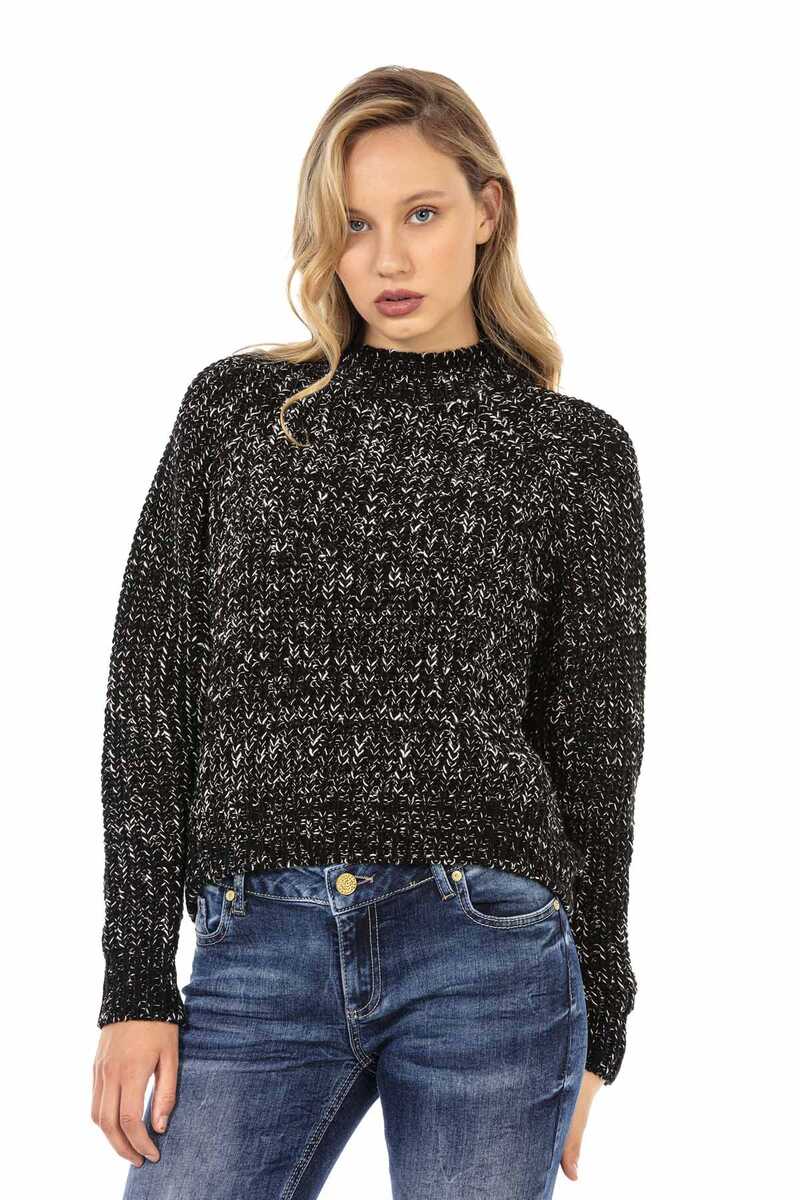 WP237 sweter damski w klasycznym stylu