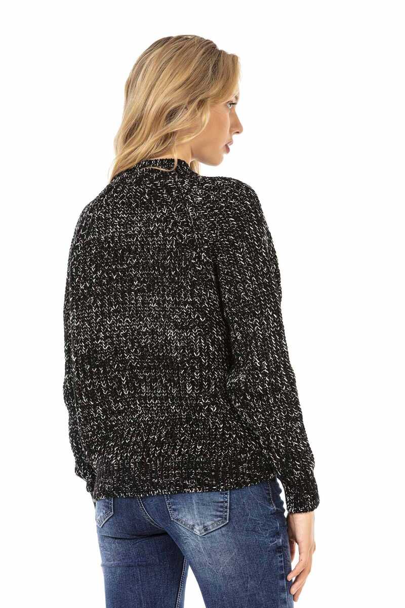 WP237 sweter damski w klasycznym stylu