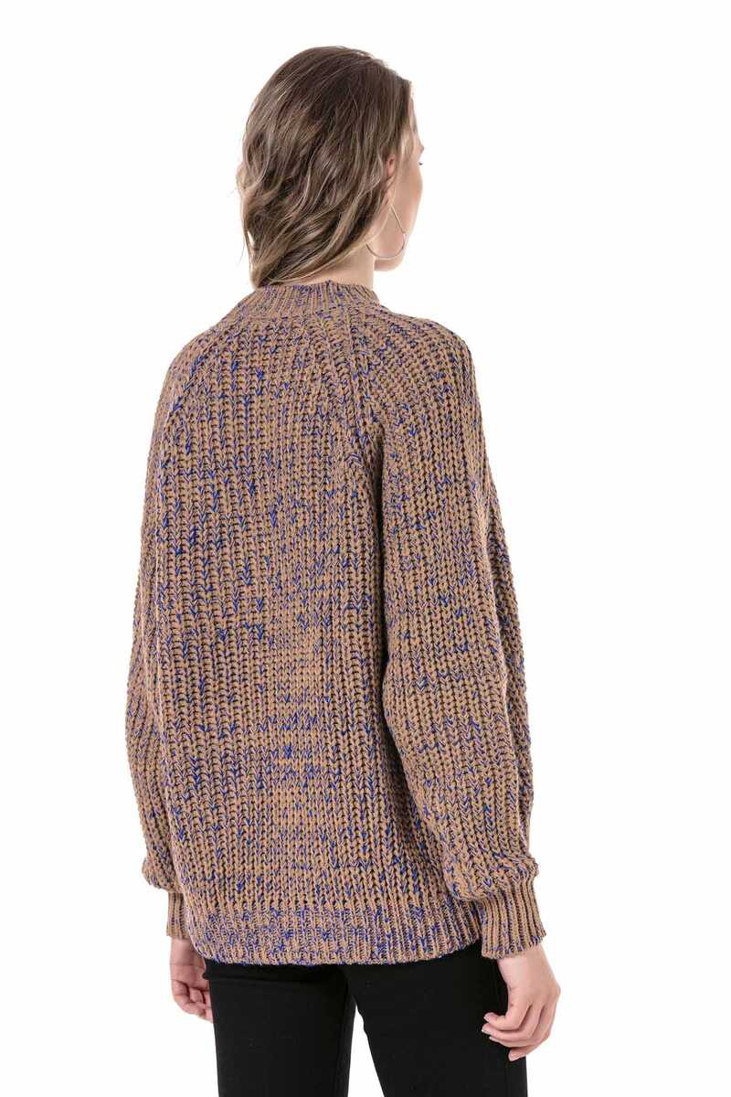 WP237 sweter damski w klasycznym stylu