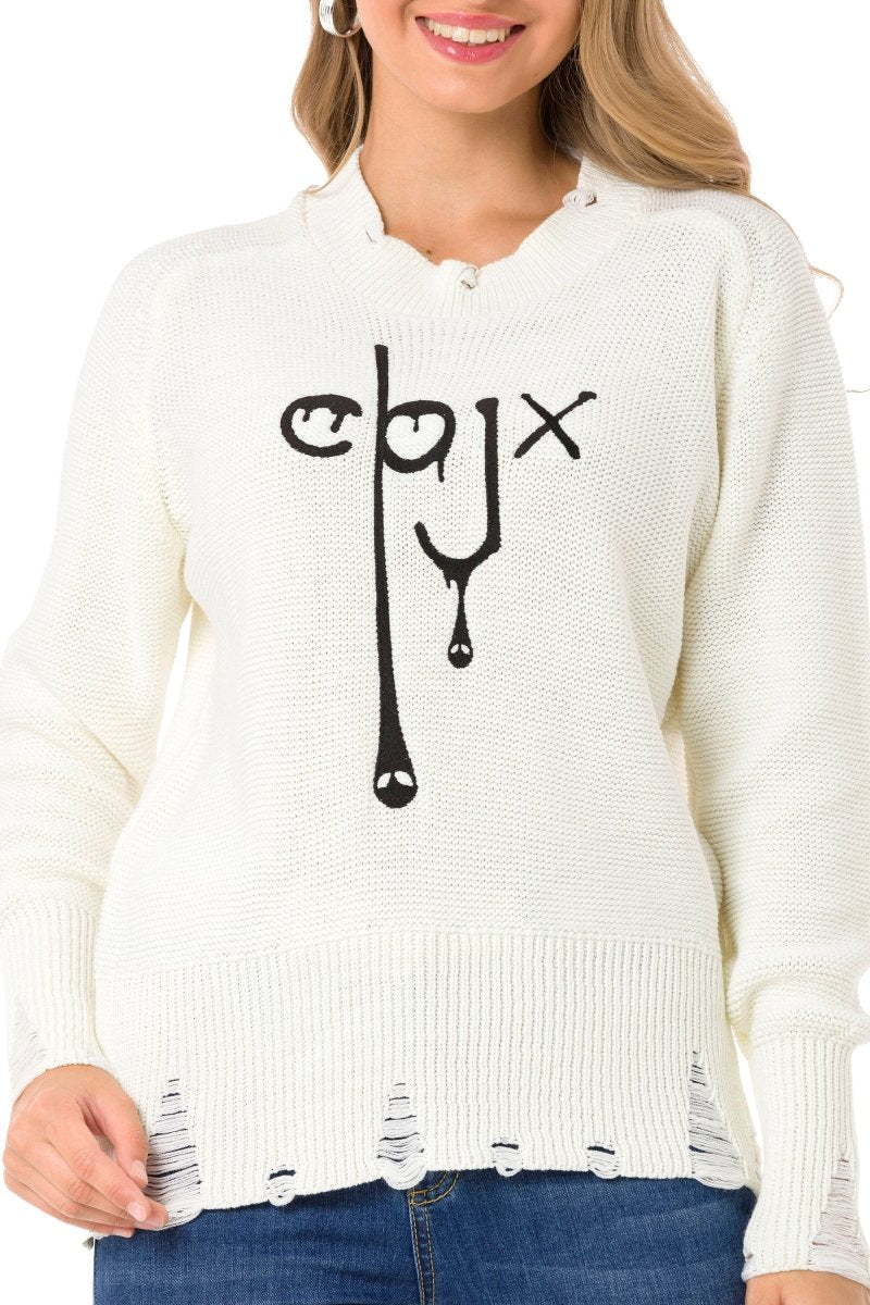 WP255 sweter damski w nowoczesnym stylu