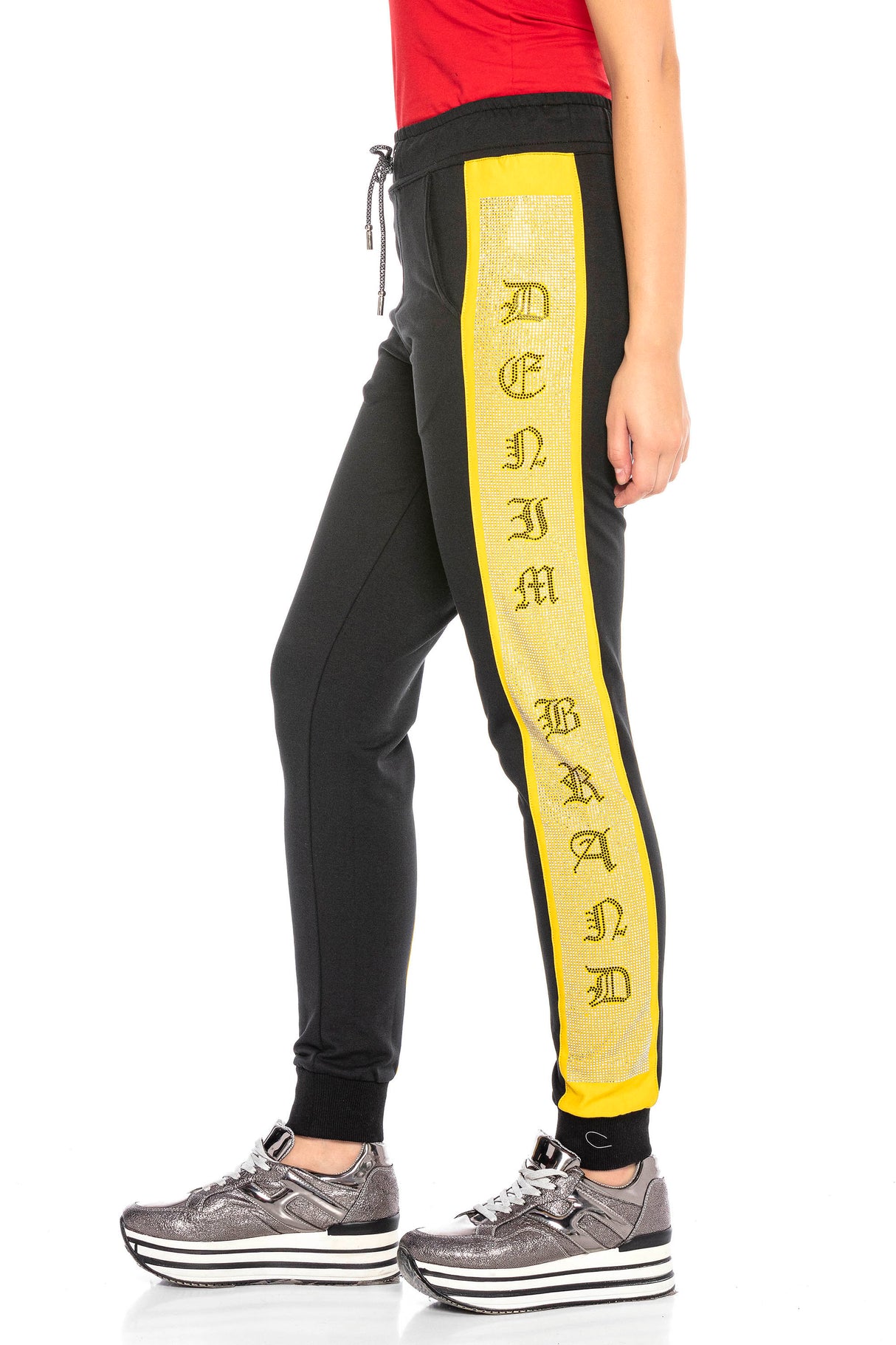 WR127 spodnie dresy damskie