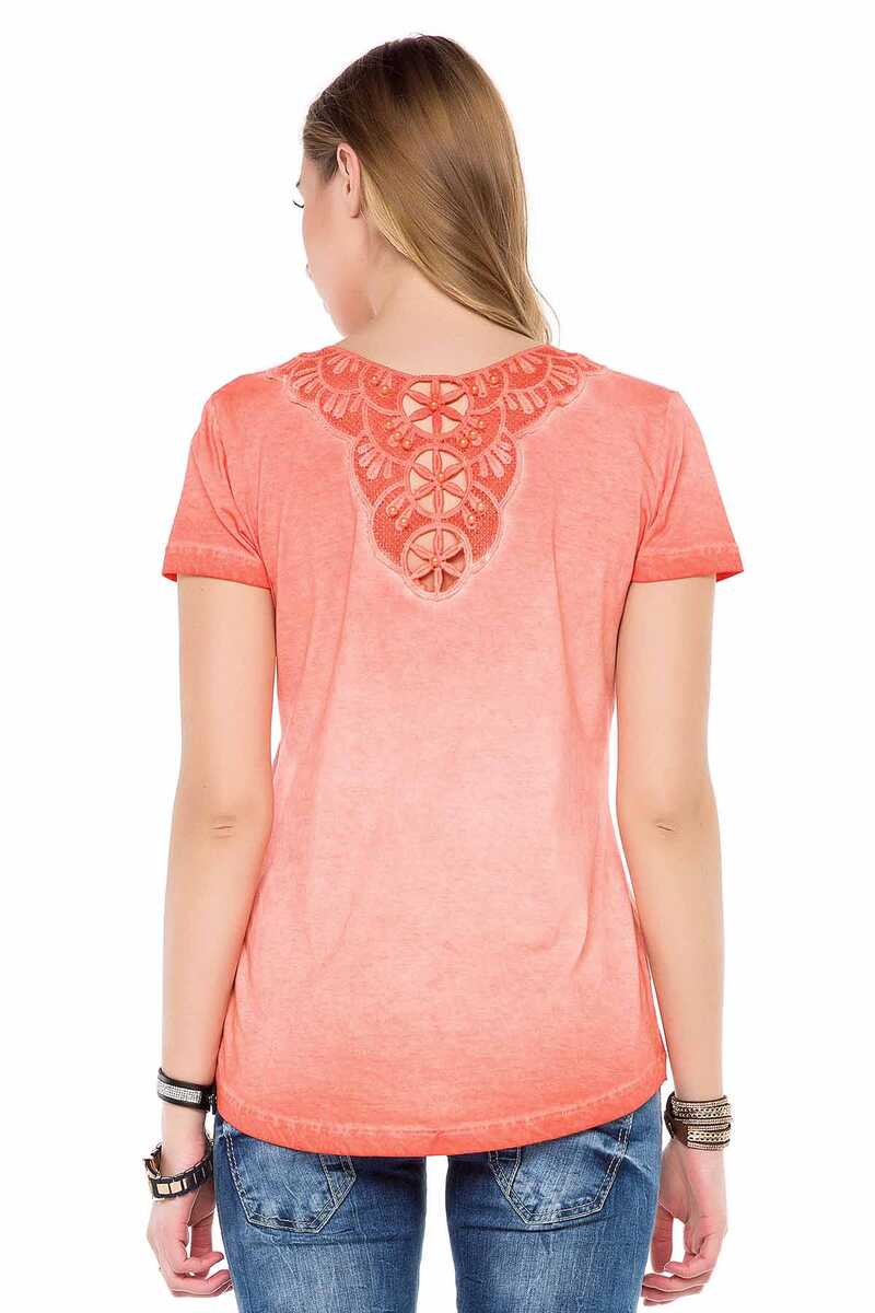 WT223 T-shirt damski w stylu vintage