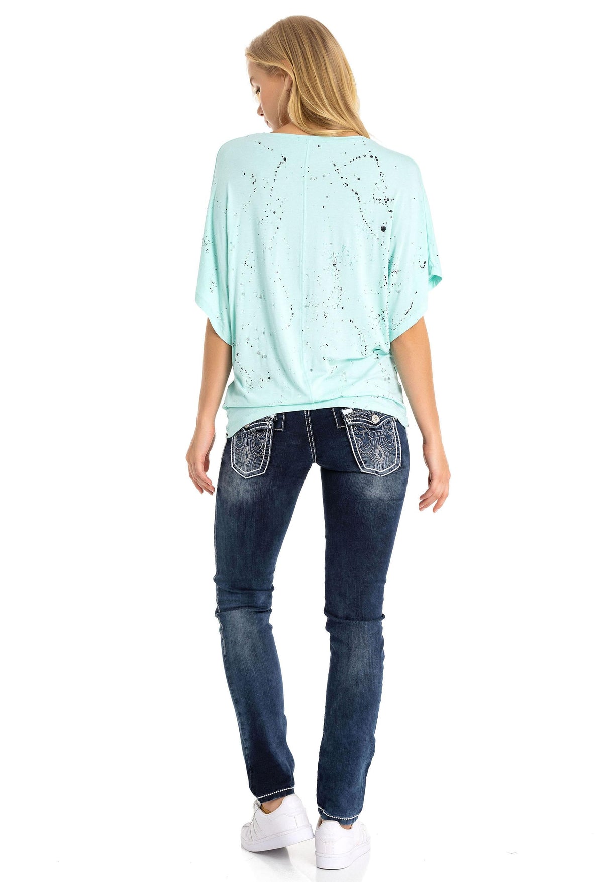 WT336 T-shirt damski z grafiką