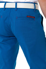 CD842-W men's fabric trousers in the fashionable slim fit cut